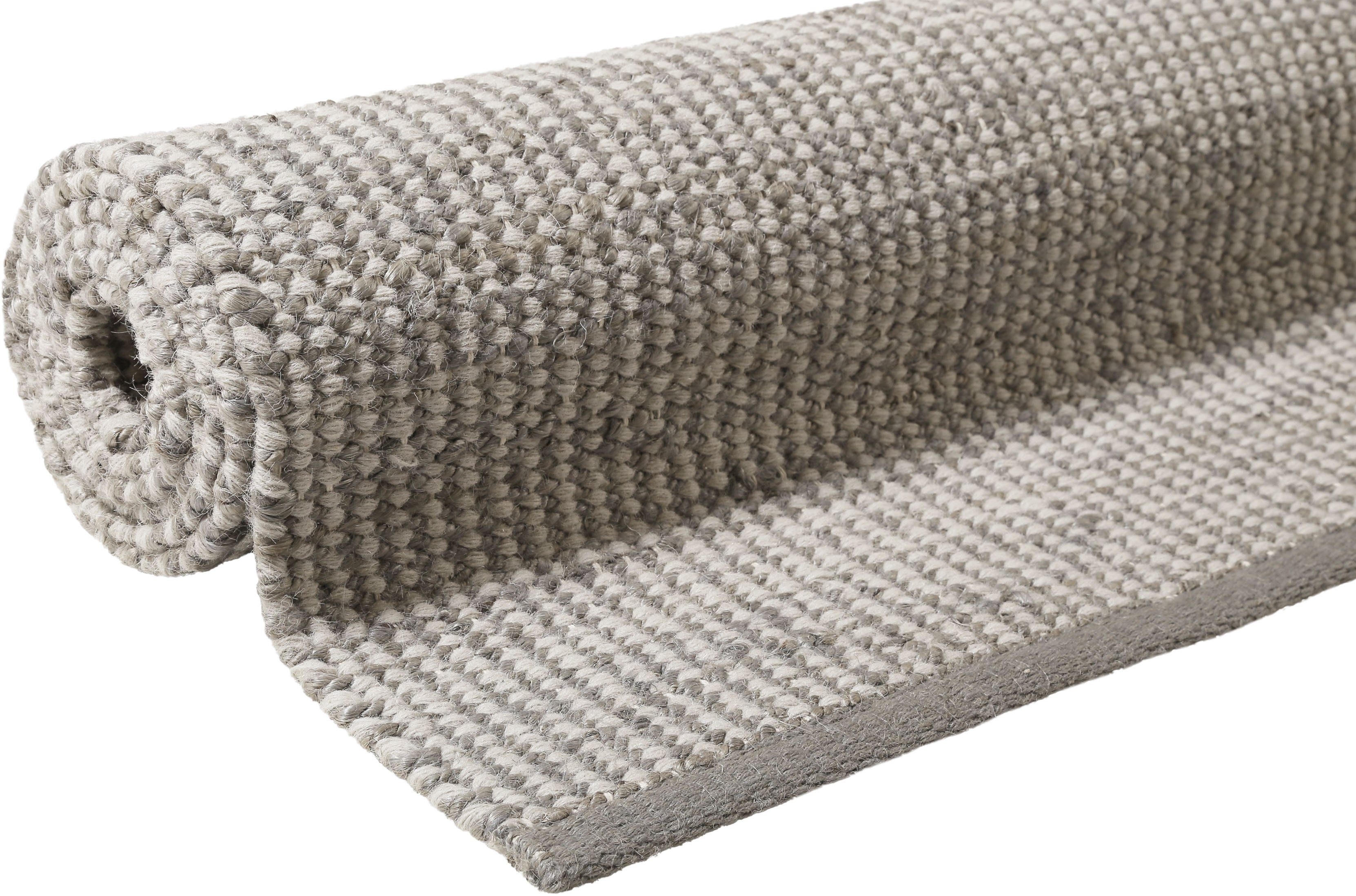 Esprit Wollen kleed Gobi duurzaam vloerkleed van natuurmateriaal, van jute en wol, met de hand geweven