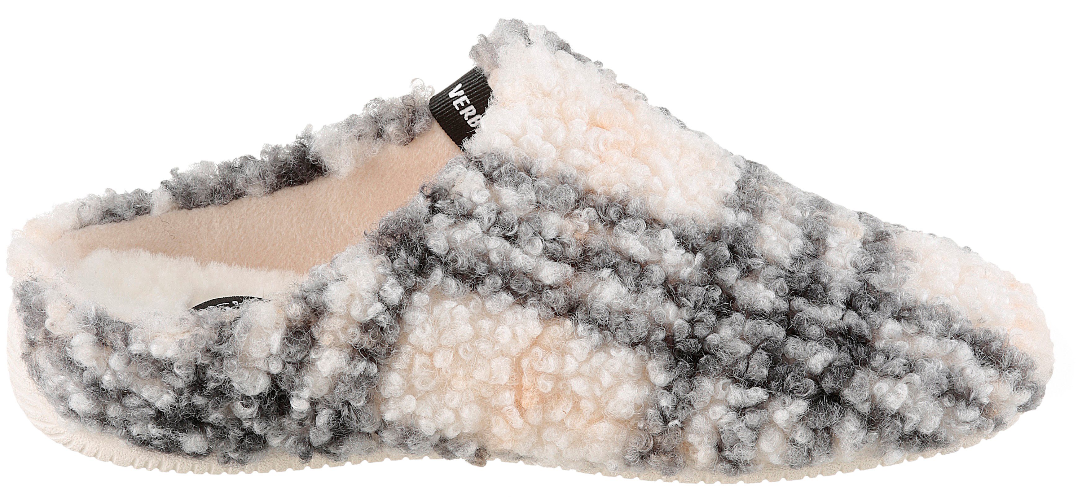 VERBENAS Pantoffels YORK GALES in geruite look