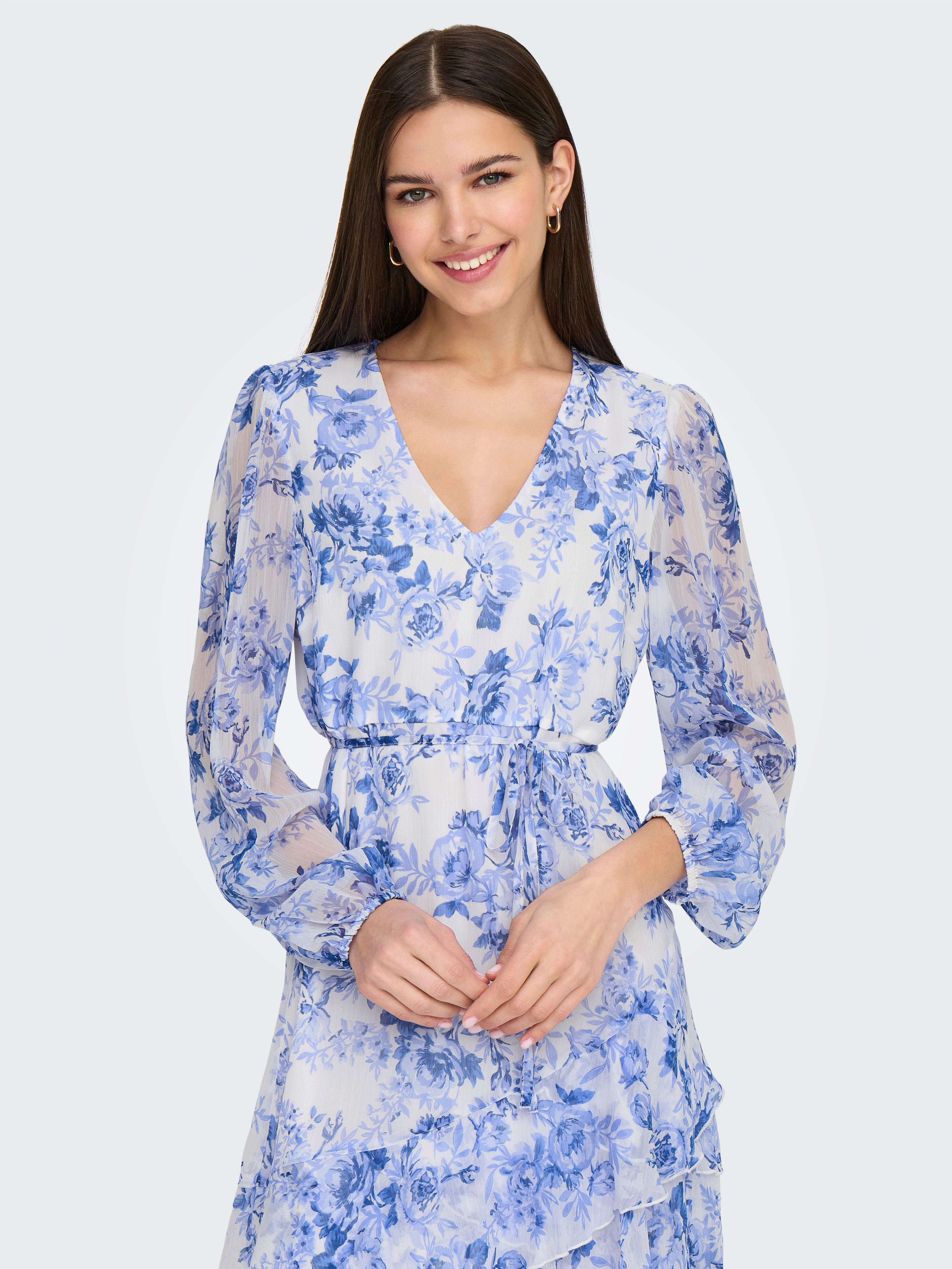 Only Mini-jurk ONLMIRIAM LIFE L/S LAYERED DRESS PTM