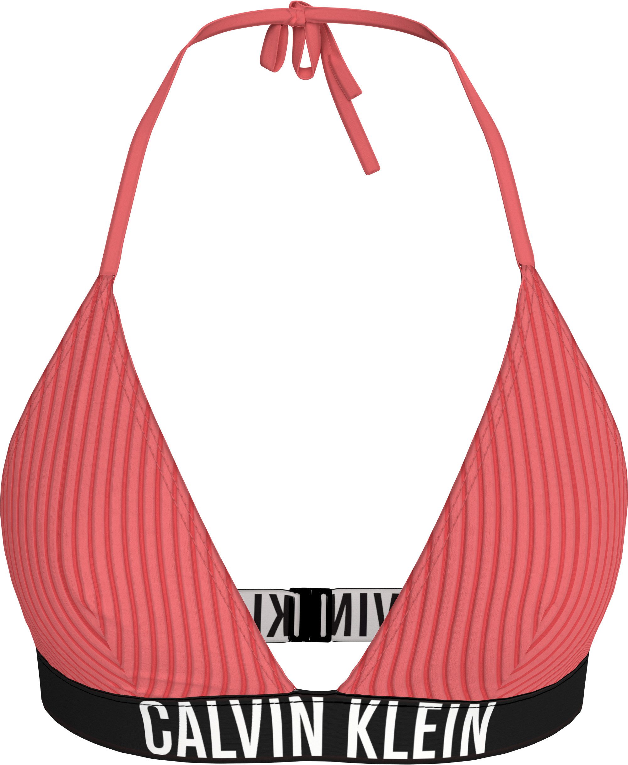 Calvin Klein Swimwear Triangel-bikinitop TRIANGLE-RP met logo-onderbusteband