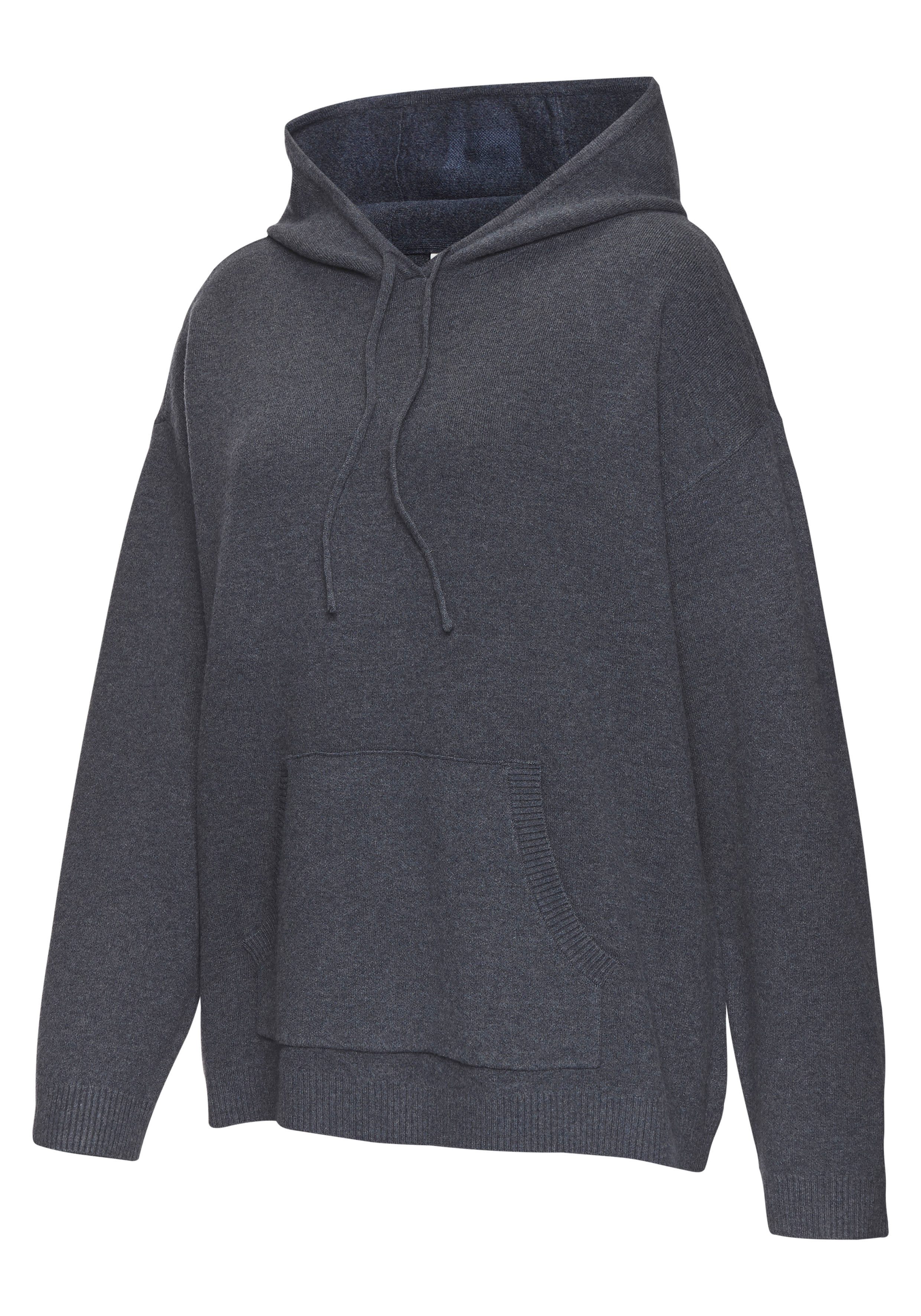 Elbsand Hoodie van hoogwaardige brei