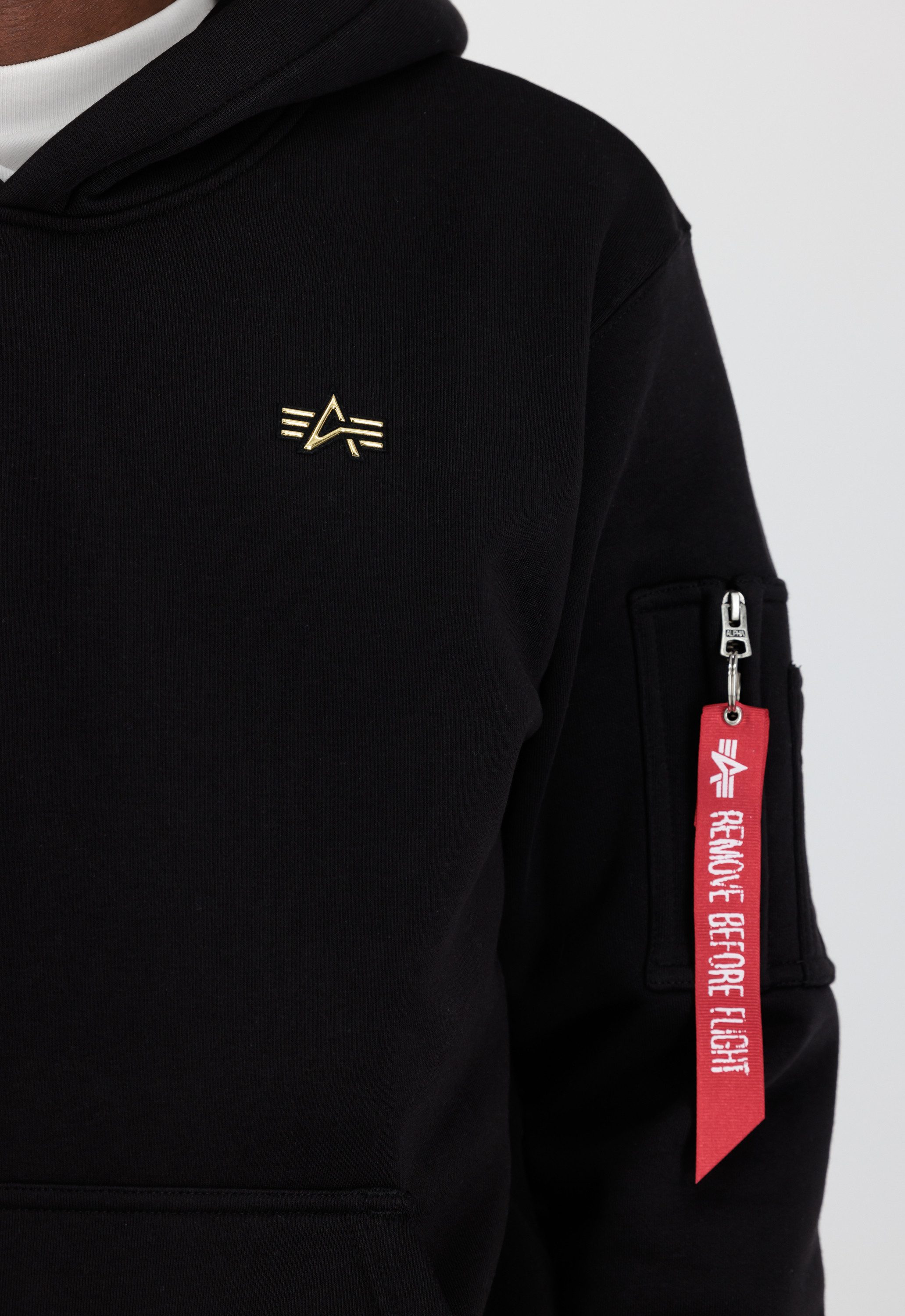 Alpha Industries Hoodie Men Hoodies 3D Small Logo Hoodie