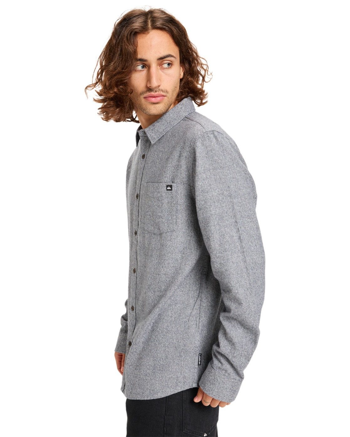 Quiksilver Overhemd met lange mouwen Motherfly Heather