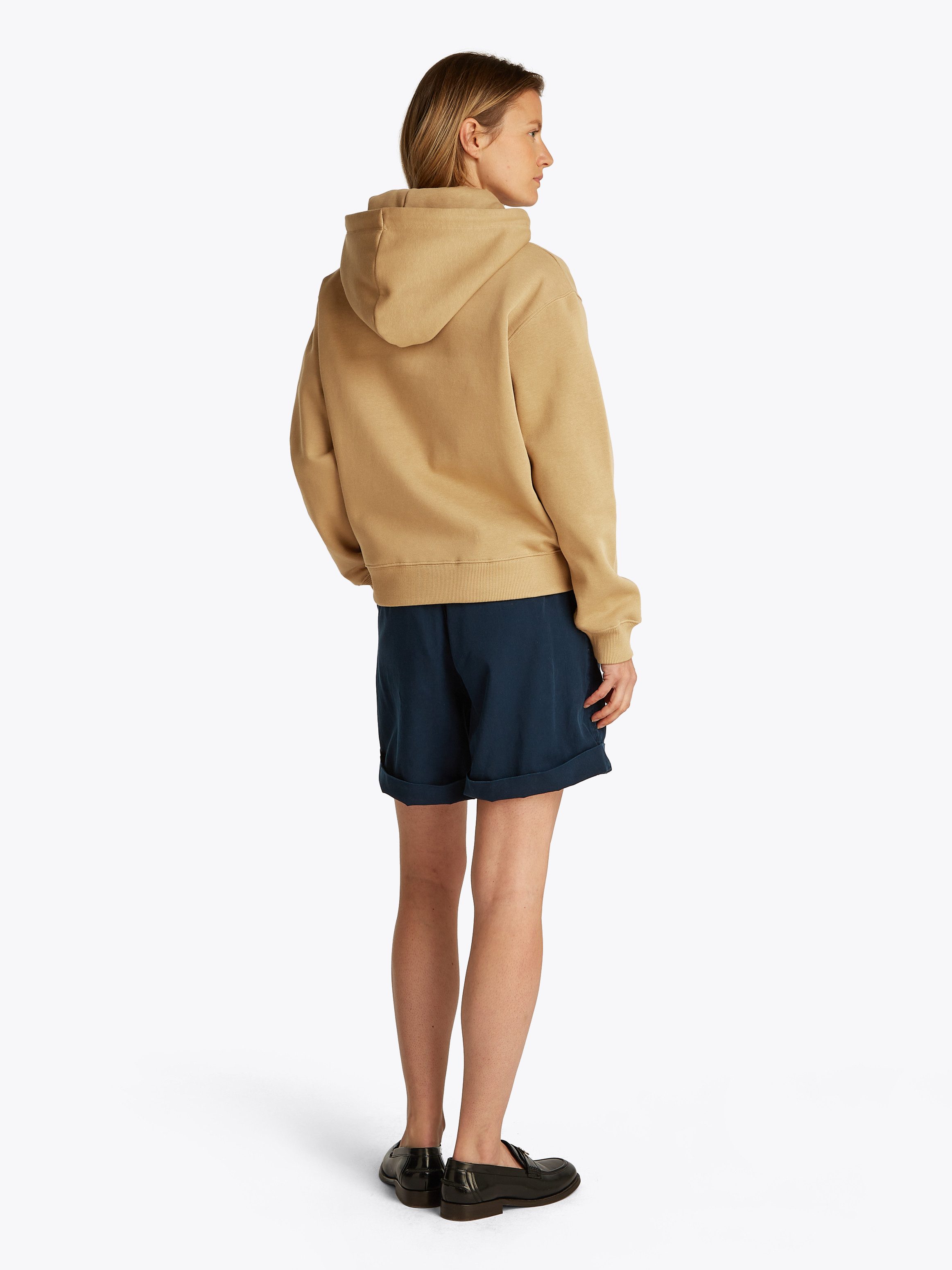 Tommy Hilfiger Hoodie MDRN REG CORP LOGO HOODIE met geborduurd logo-opschrift