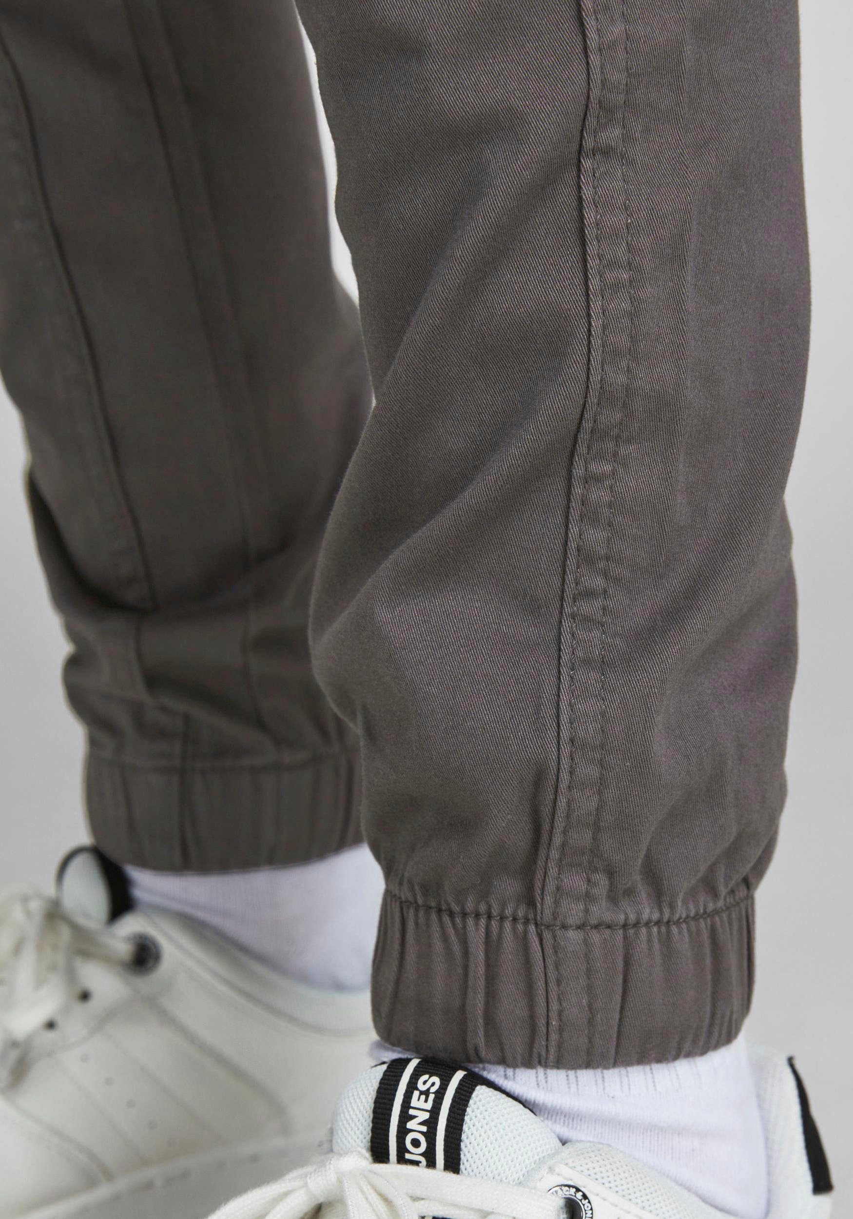 Jack & Jones Junior Cargobroek JPSTPAUL JJFLAKE 542 ASPHALT NOOS JNR