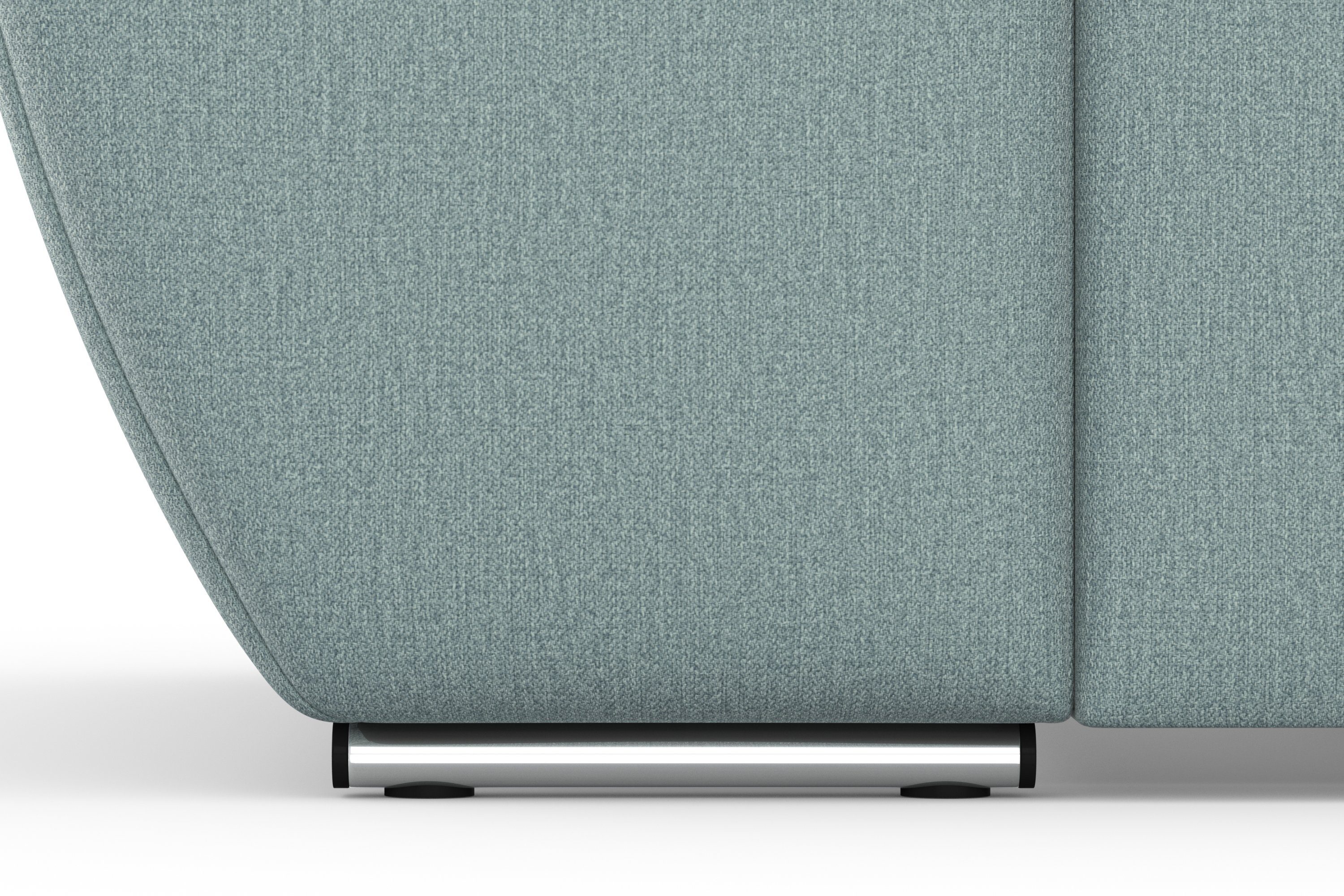 DOMO collection 3-zitsbank Splash, moderne stiksels in de zitting en rug, comfortabel,
