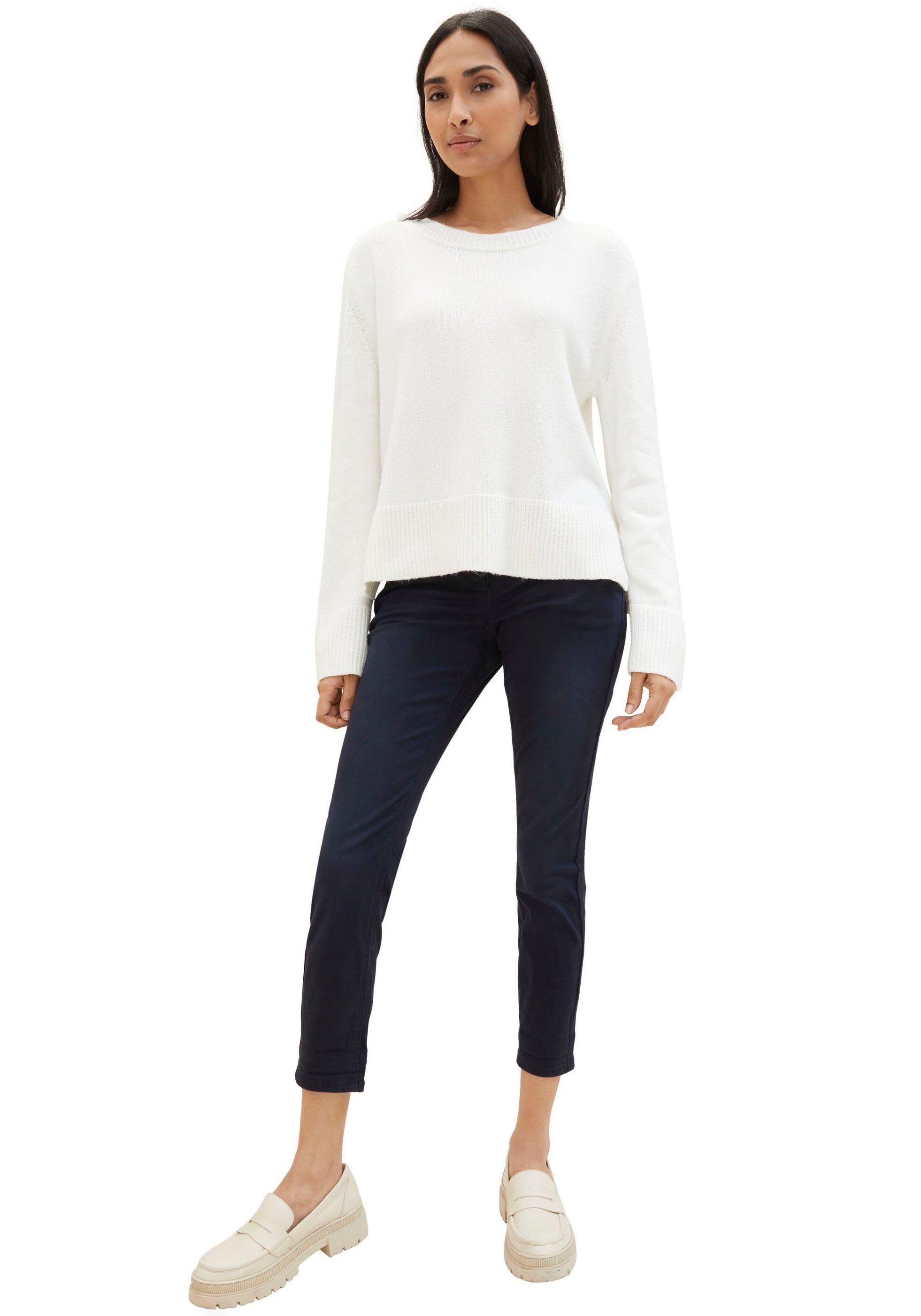 Tom Tailor 7/8 broek met strikband aan de boord