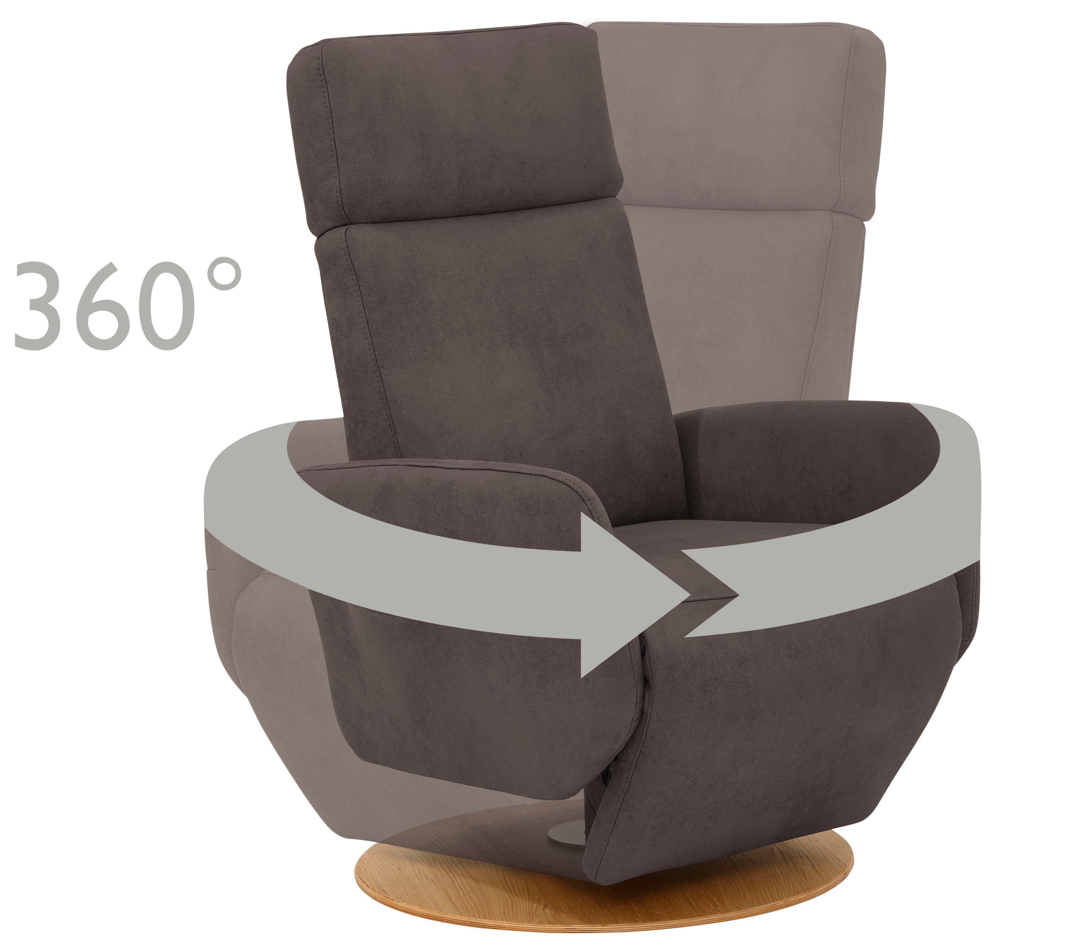 sit&more Relaxfauteuil Cobra naar keuze met 2 motoren, 2 motoren en accu of met 2 motoren