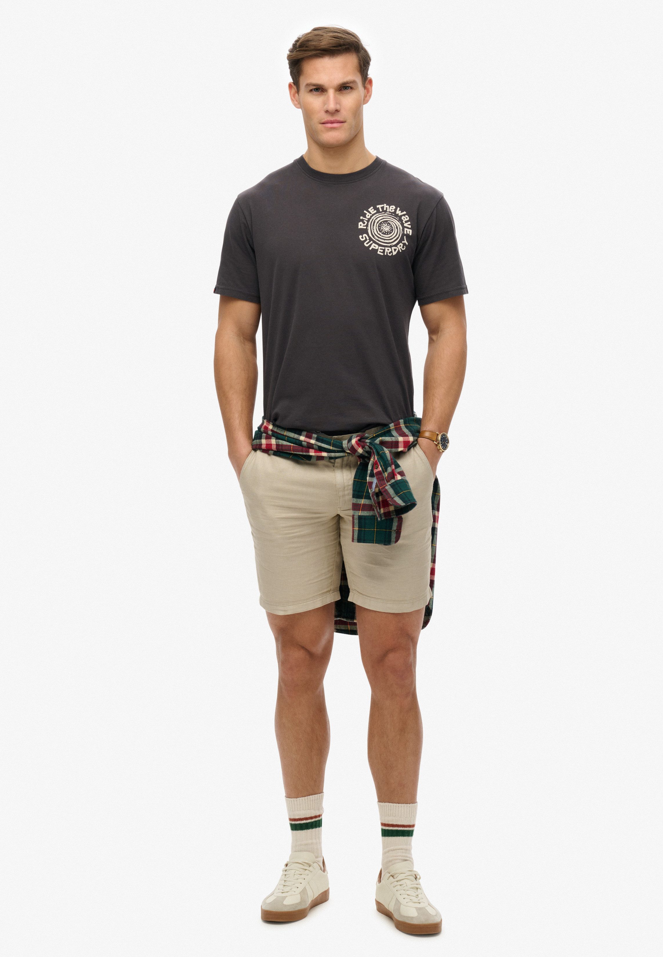 Superdry Shirt met ronde hals OUTDOOR NARRATIVE LOOSE TEE