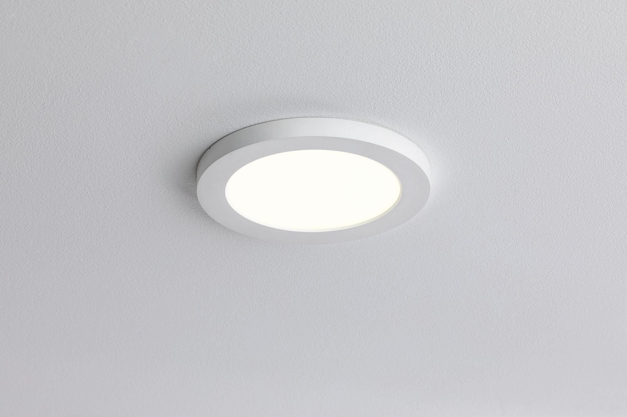 Paulmann Ledinbouwlamp LED Inbouwpaneel Cover-it rond 165mm 12W 3.000K Wit mat (1 stuk)