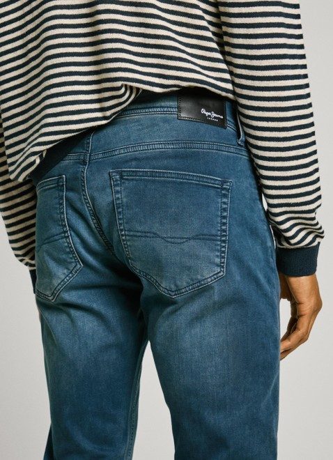 Pepe Jeans Slim fit jeans SLIM GYMDIGO JEANS, zeer elastisch