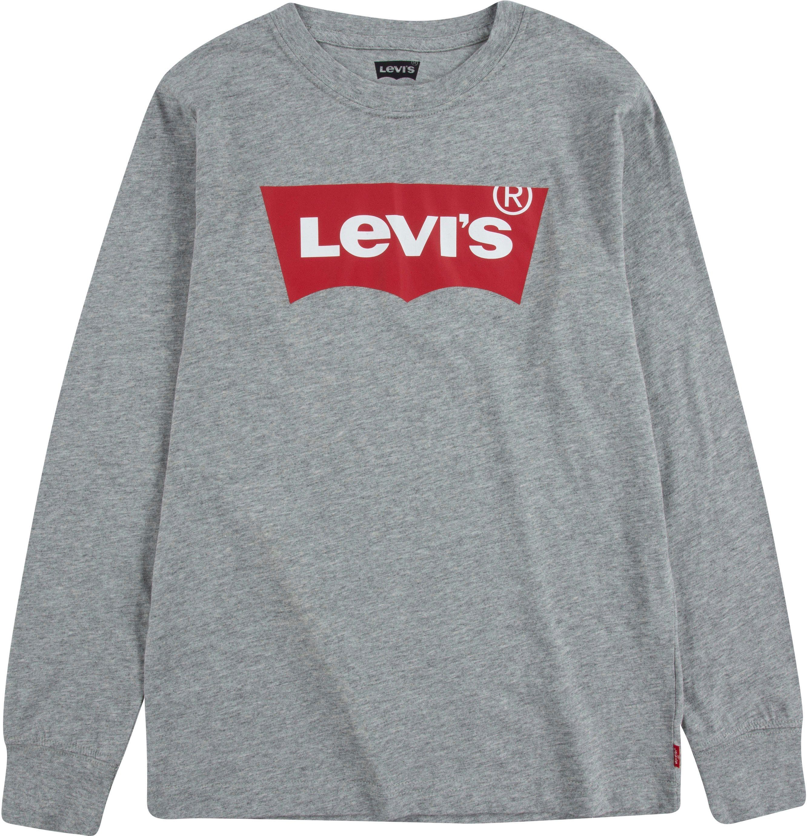 Levi's Kidswear Shirt met lange mouwen Batwing tee