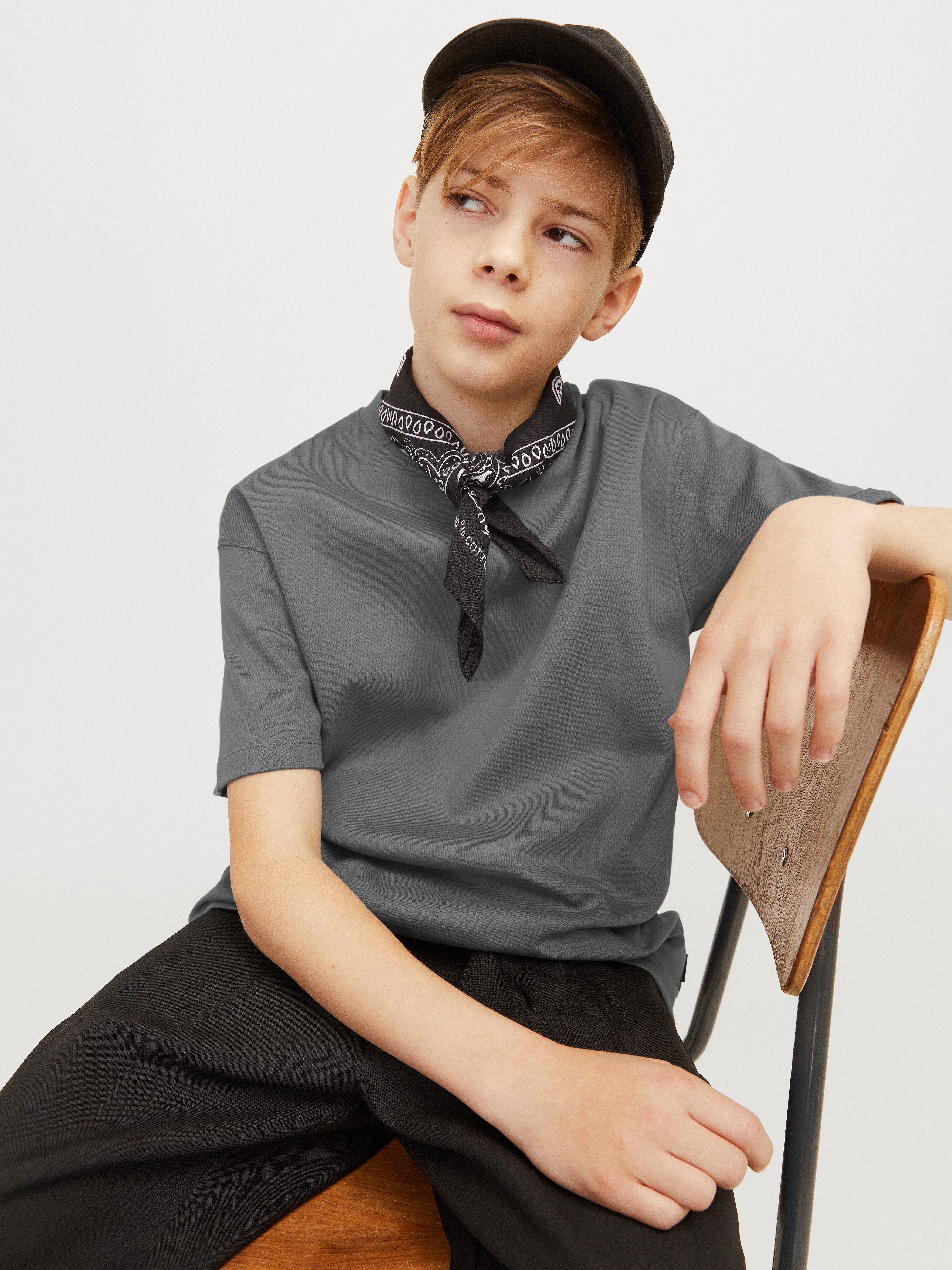 Jack & Jones Junior Shirt met ronde hals JJEURBAN EDGE TEE SS O-NECK NOOS JNR
