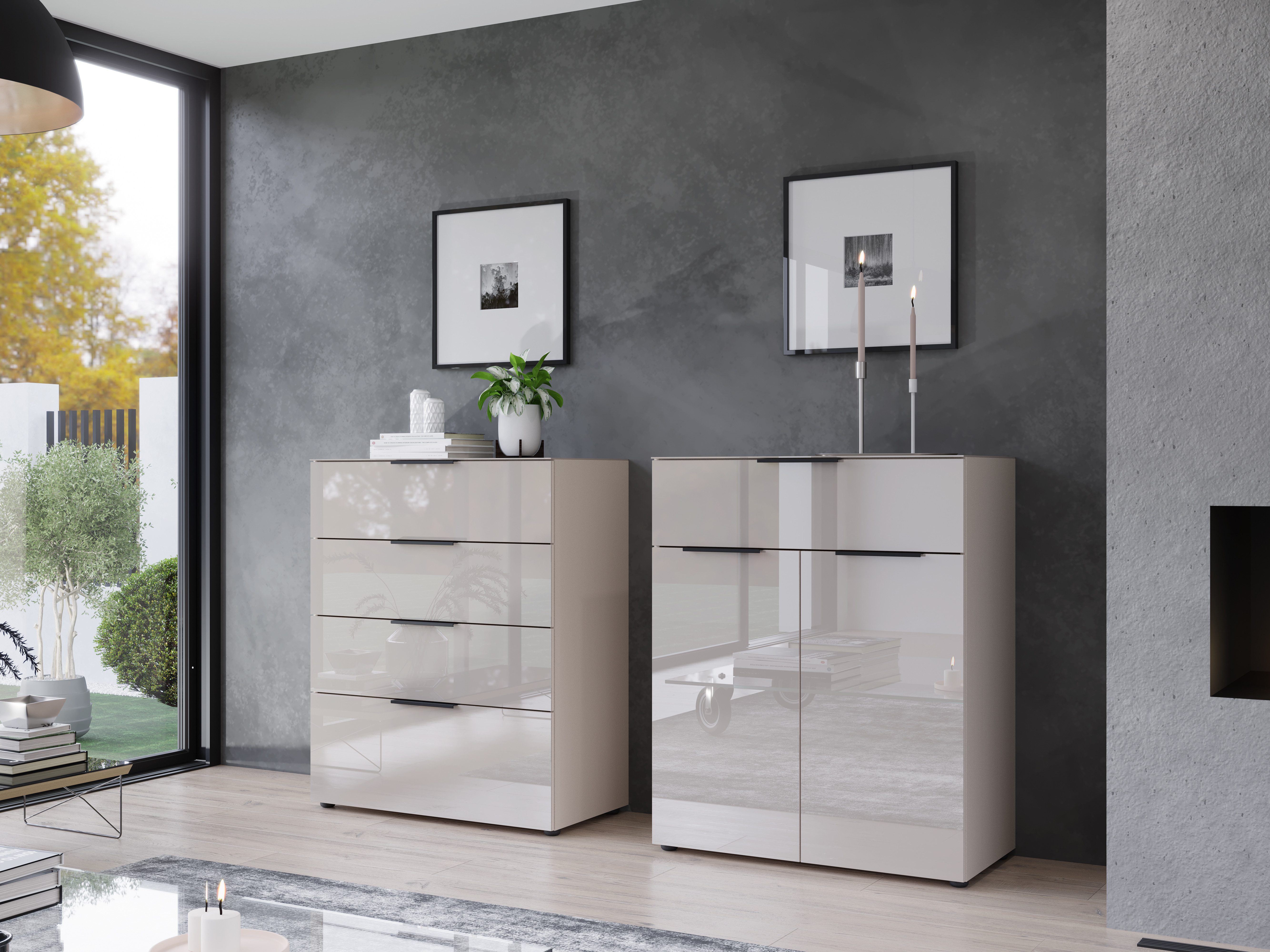 GERMANIA Kast met laden en deuren OAKLAND Breedte 83 cm, met lades, in verschillende varianten