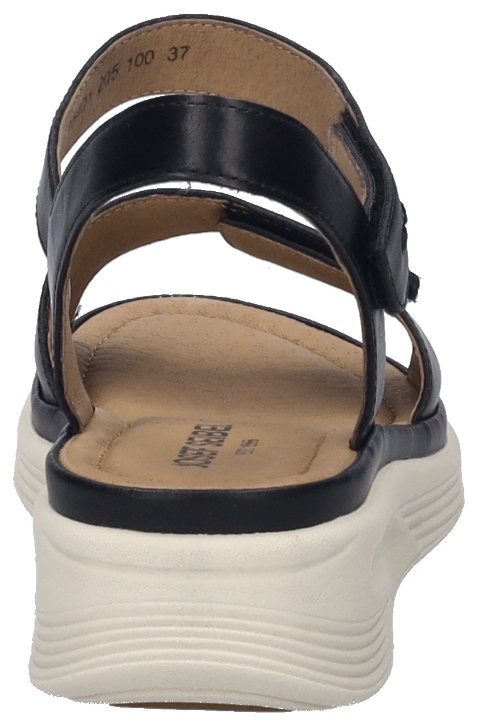 Josef Seibel Sandalen Sevran 01 , vrijetijdsschoen, sleehak sandaal met klittenbandsluiting