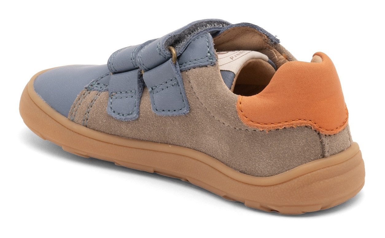 Bisgaard Klittenbandschoenen Barefoot ricco Breedte: normaal , blote voeten schoen, sneaker met leren voering, maat sjabloon te downloaden