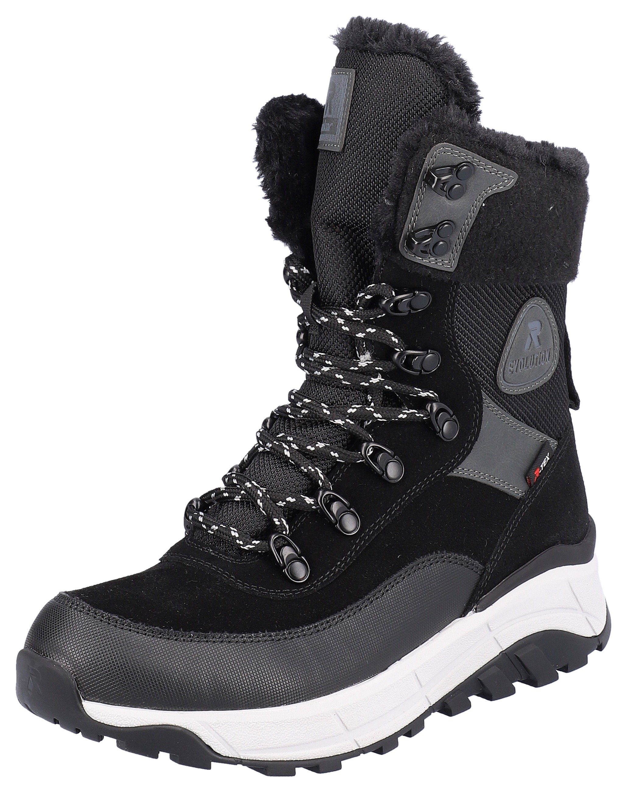 Rieker EVOLUTION Winterlaarzen snow boots, outdoor ankle boots, tex equipment, fiber grip sole