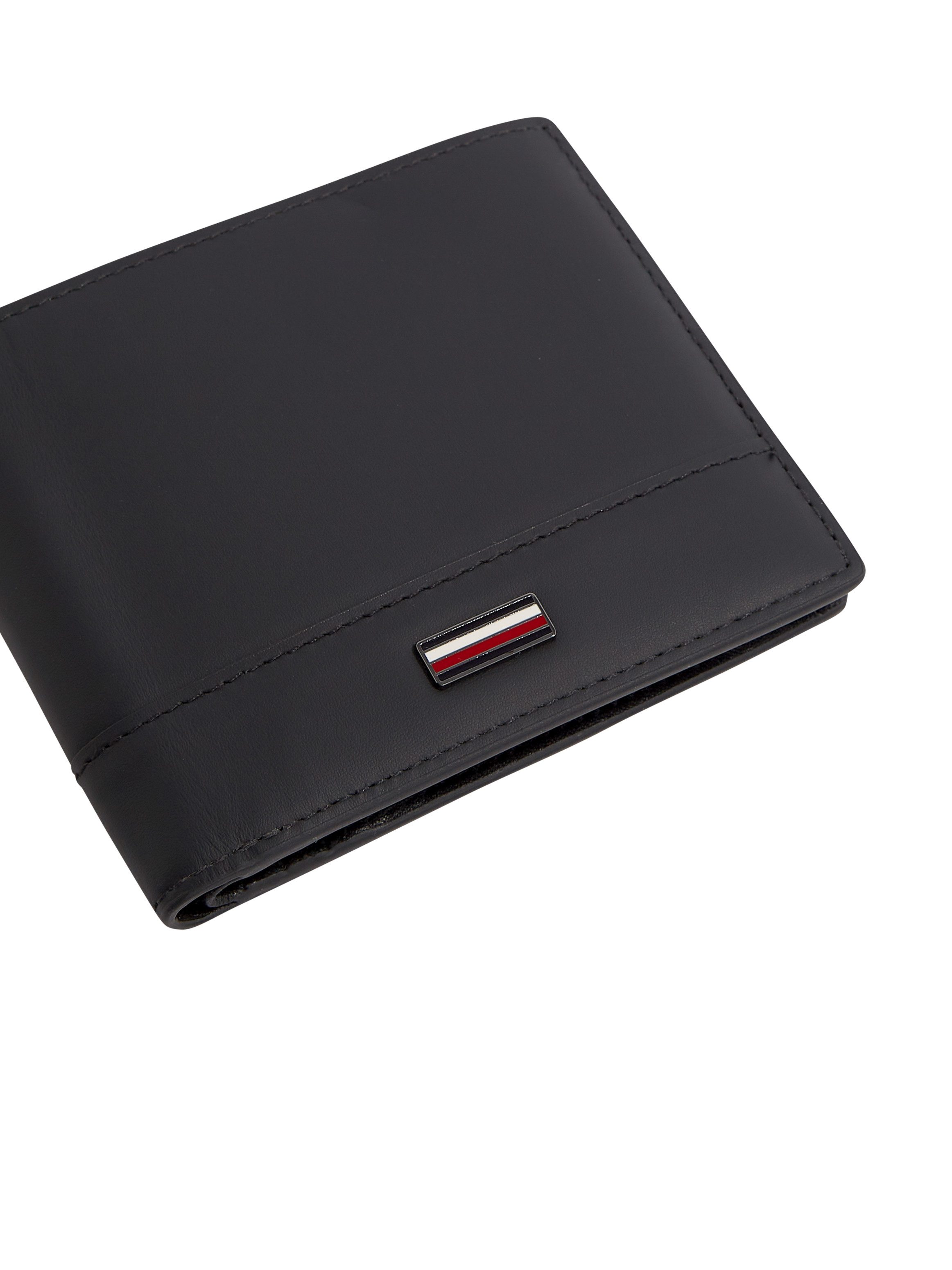 Tommy Hilfiger Portemonnee TH CORP CC AND COIN , heren portemonnee, portemonnee met tommy-strepen aan de binnenkant