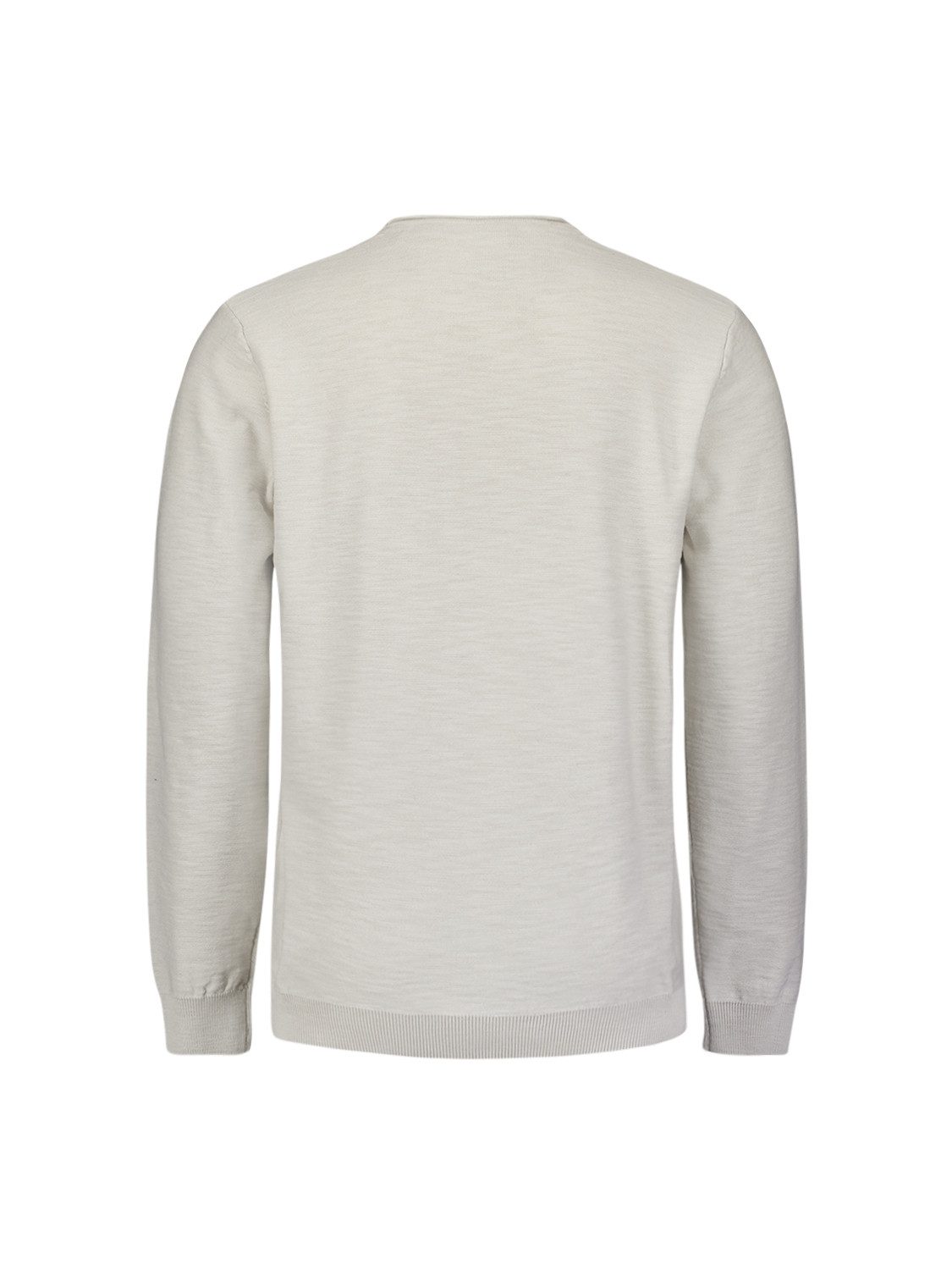 NO EXCESS Trui met ronde hals met geborduurd logo