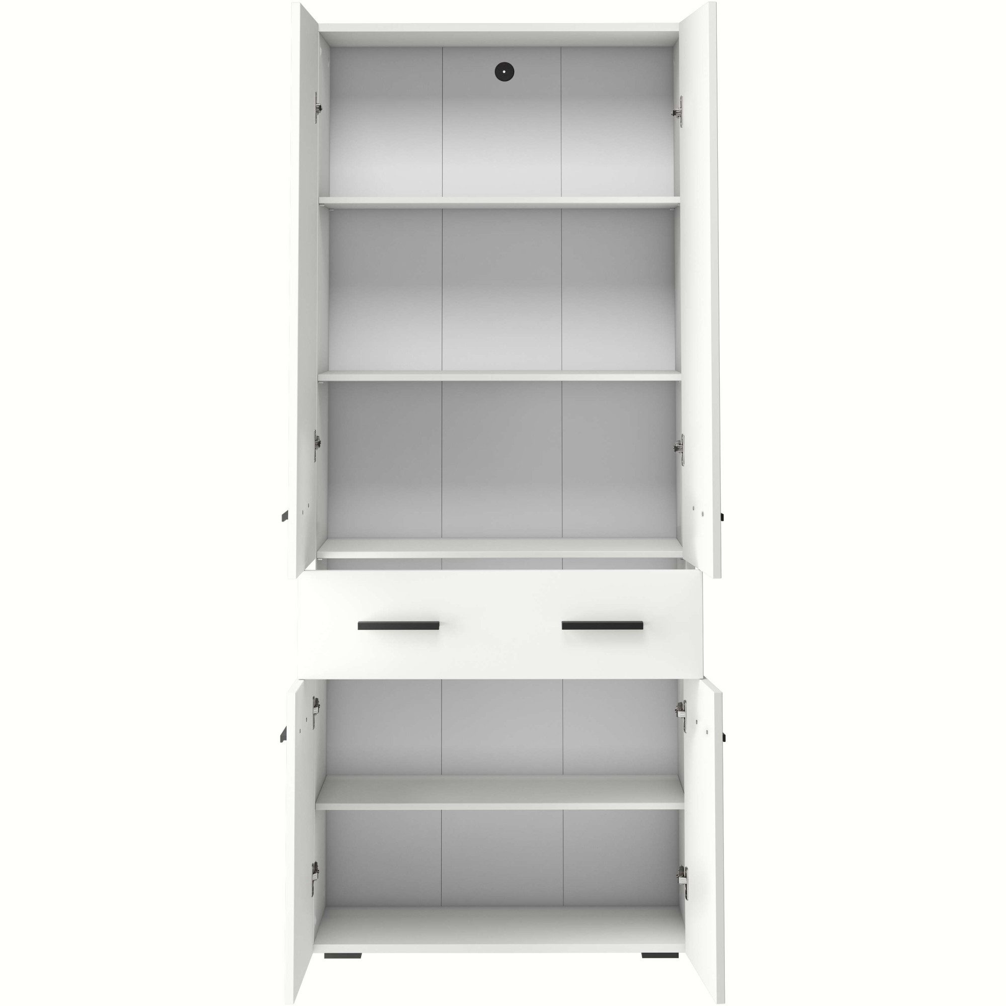 INOSIGN Hoge kast Skara met drie verstelbare legplanken