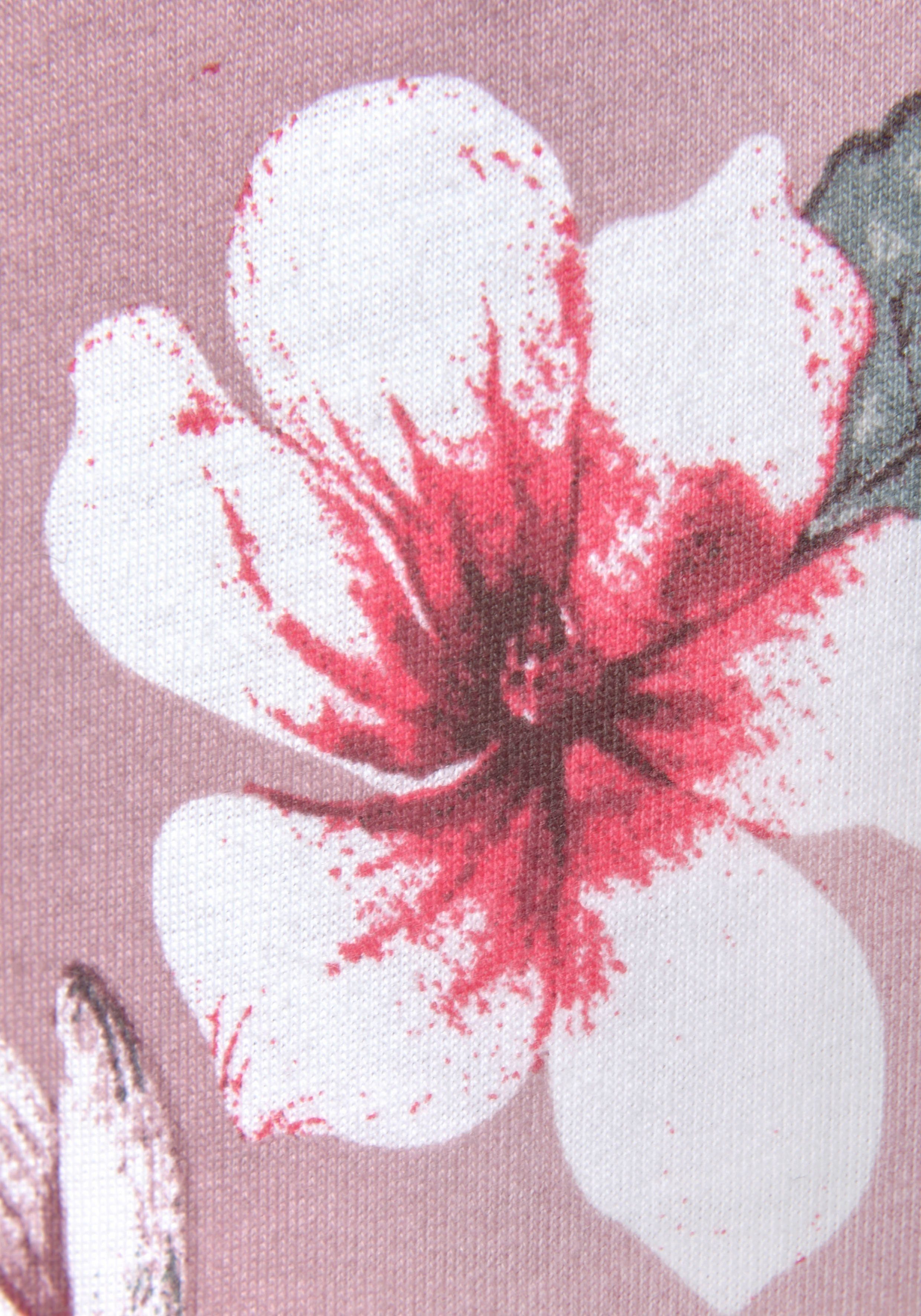 Vivance Dreams Pyjama met bloemenprint (4-delig, Set van 2)