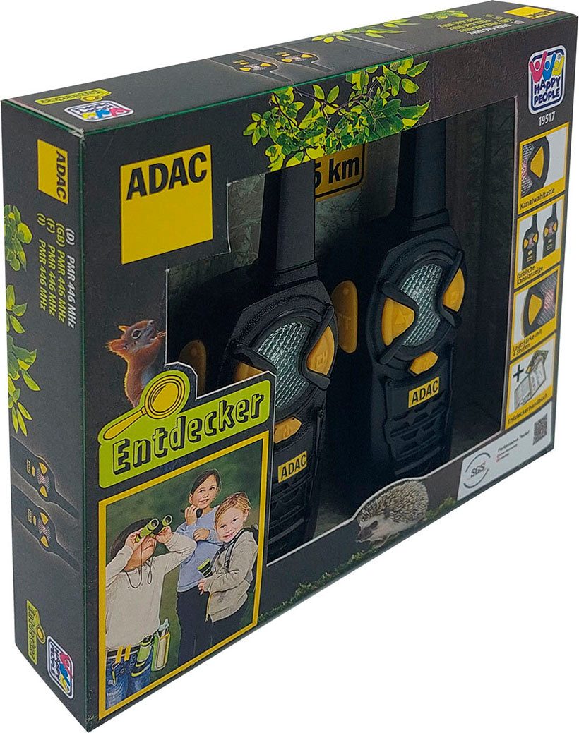 Happy People Portofoon ADAC Walkie-talkie incl. ontdekkingsbrochure
