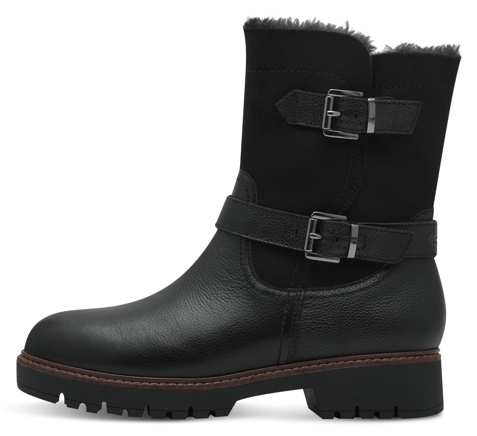 Tamaris Winterlaarsjes hakken, winterlaarzen met touch it-uitrusting