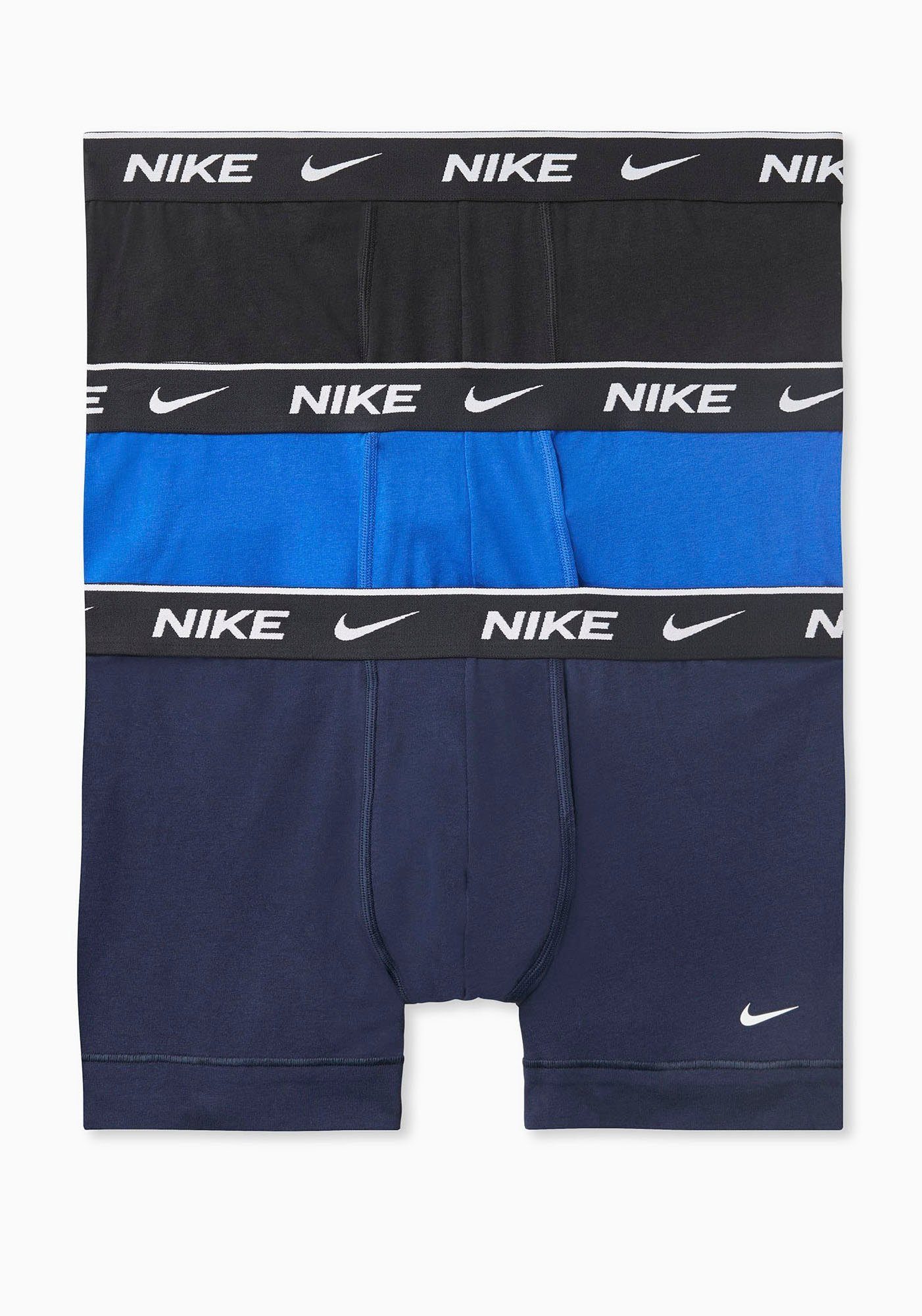 NIKE Underwear Boxershort TRUNK 3PK van katoen-stretch (3 stuks)