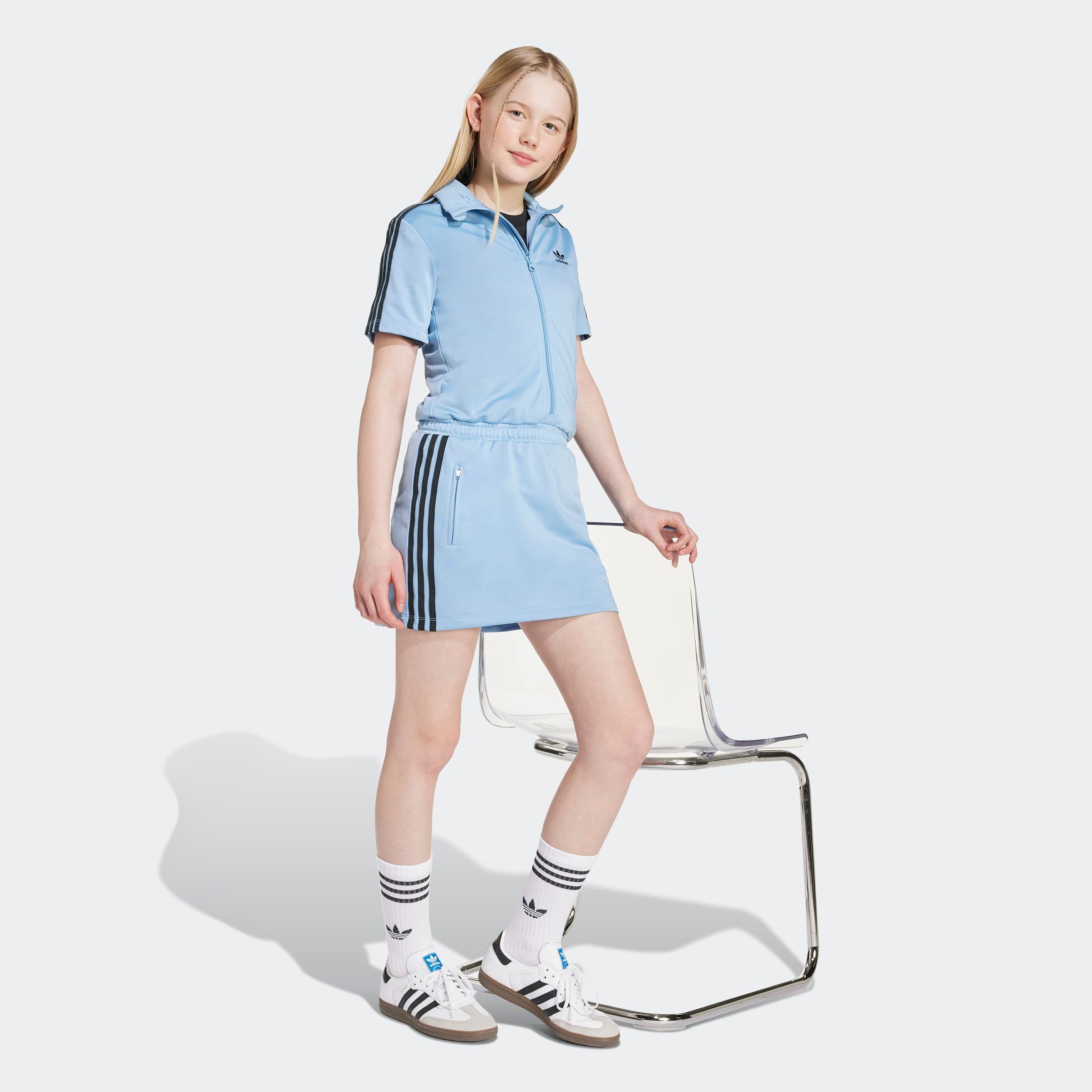 adidas Originals Shirtjurk FIREBIRD DRESS (1-delig)
