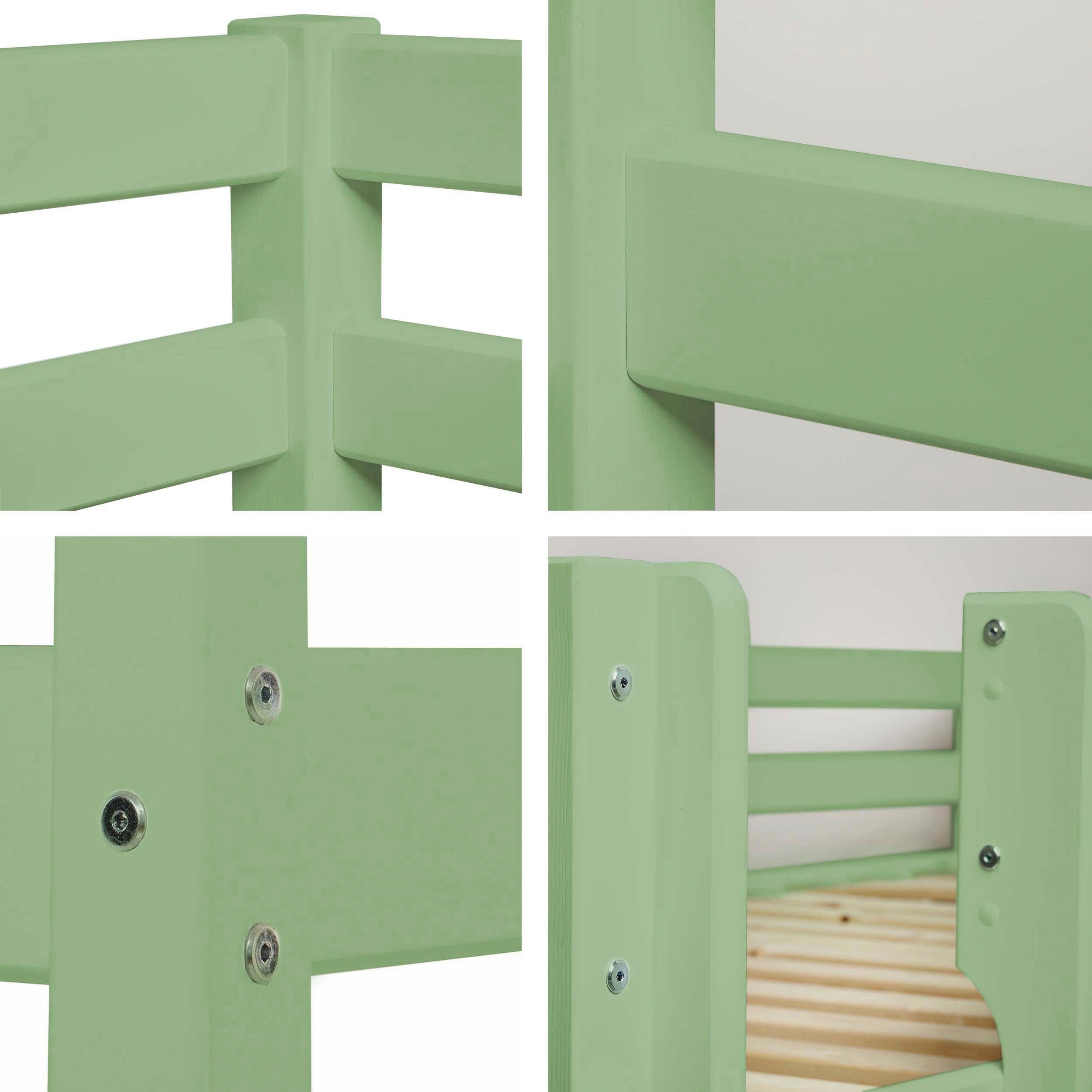 Hoppekids Speelbed ECO COMFORT, hoogslaper, deelbaar in 2 eenpersoonsbedden