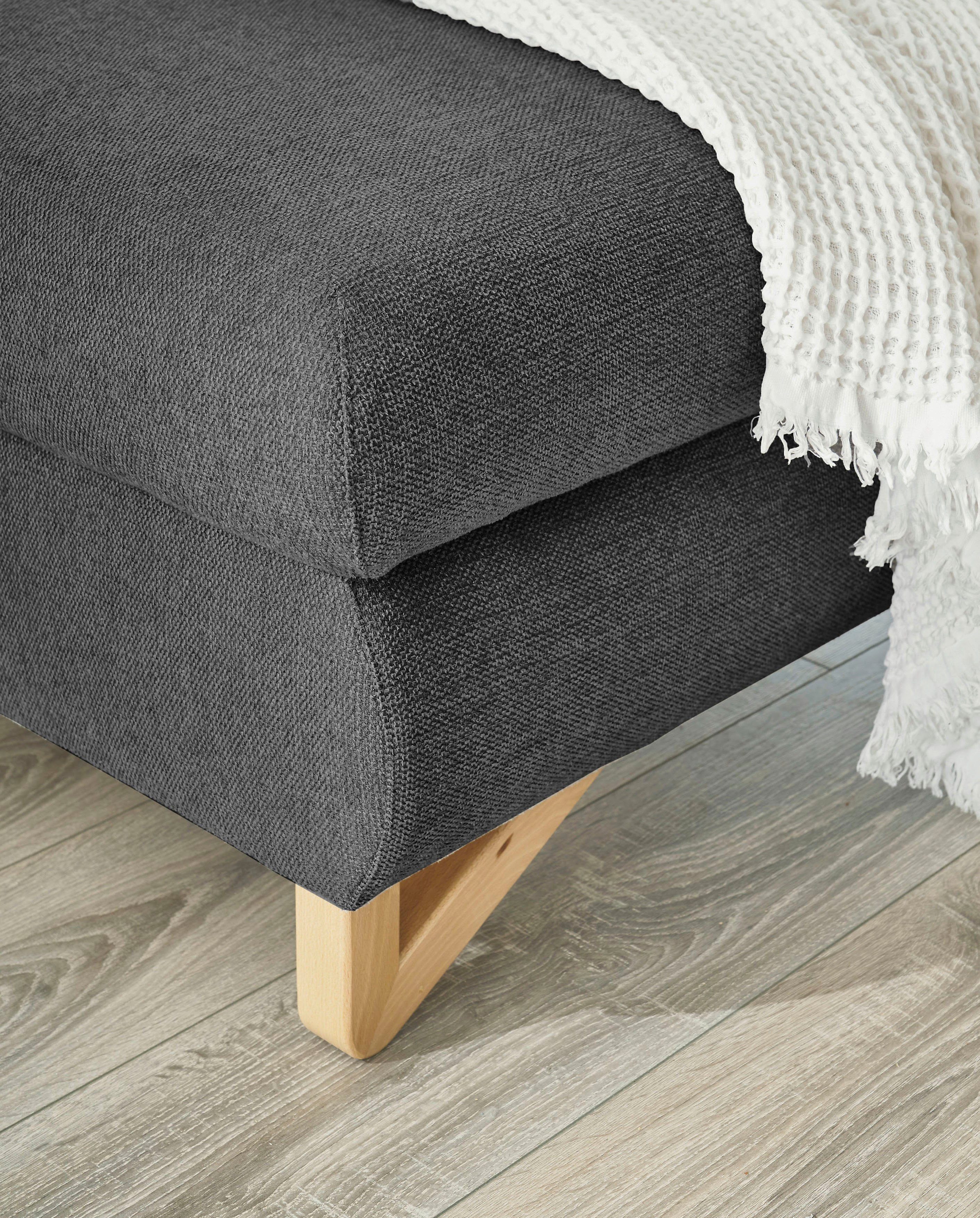 INOSIGN Slaapbank City/Giron comfortabele slaapbank (ligoppervlak 245 x 138 cm) en bedlade