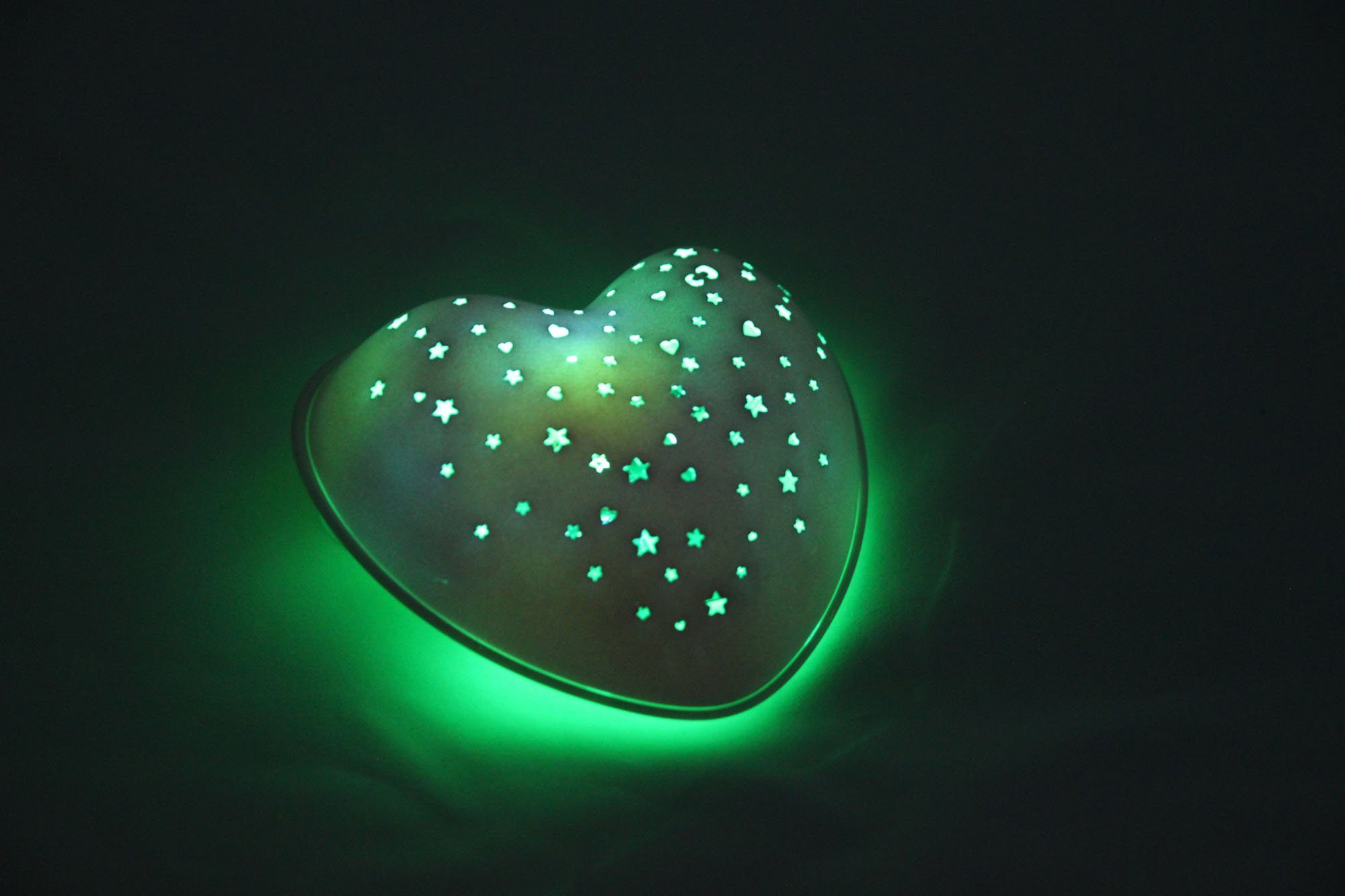 niermann Lednachtlampje Solar Heart Nachtlicht solar Heart (1 stuk)