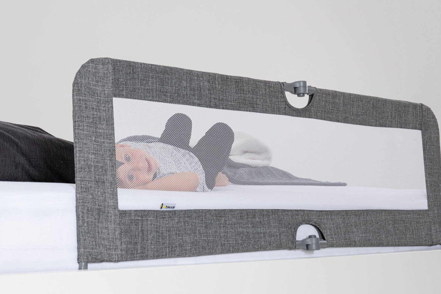 Hauck Bedhekje Sleep N Safe Plus XL - melange grey