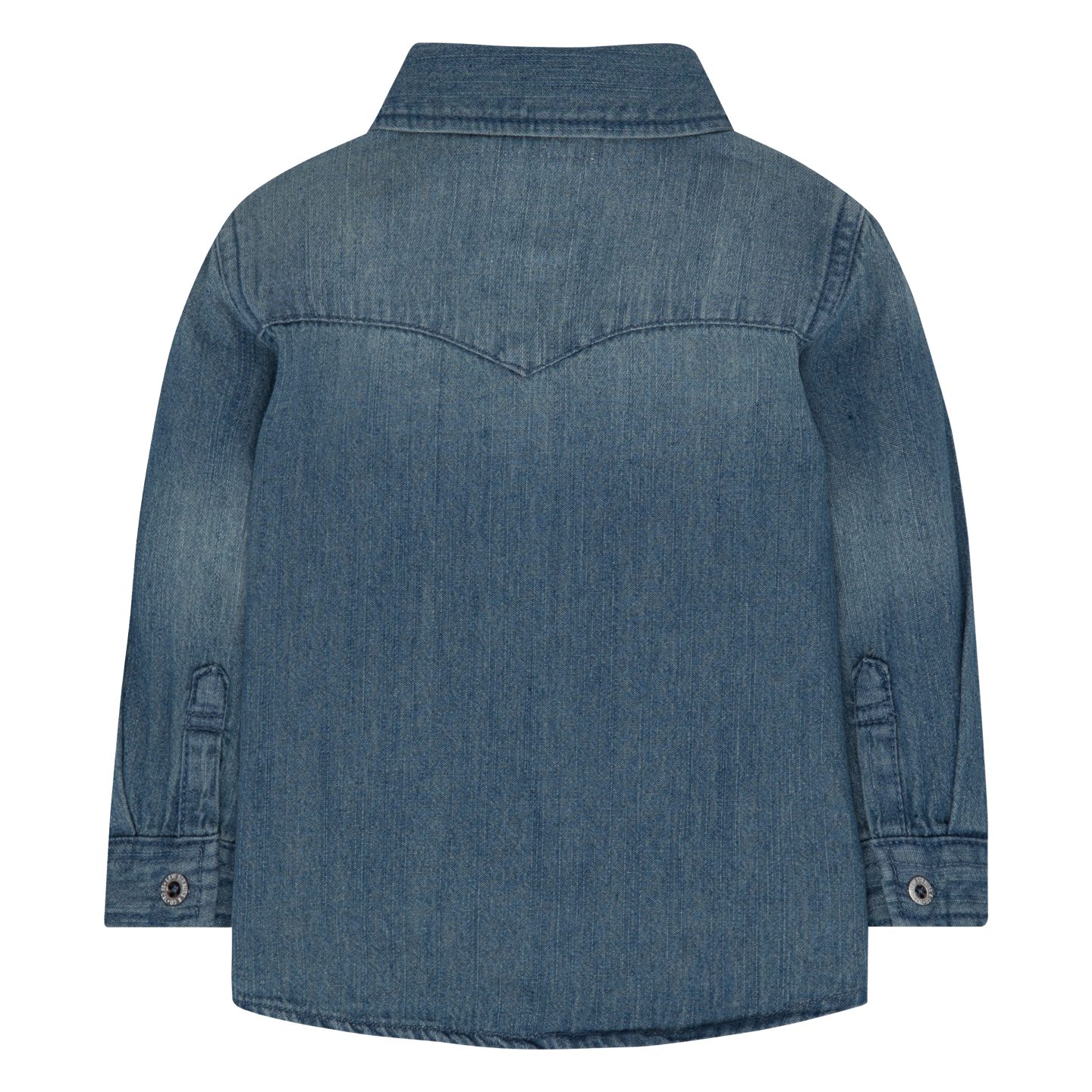 Levi's Kidswear Overhemd met lange mouwen LVB-BARSTOW WESTERN SHIRT in jeans-look voor baby jongens