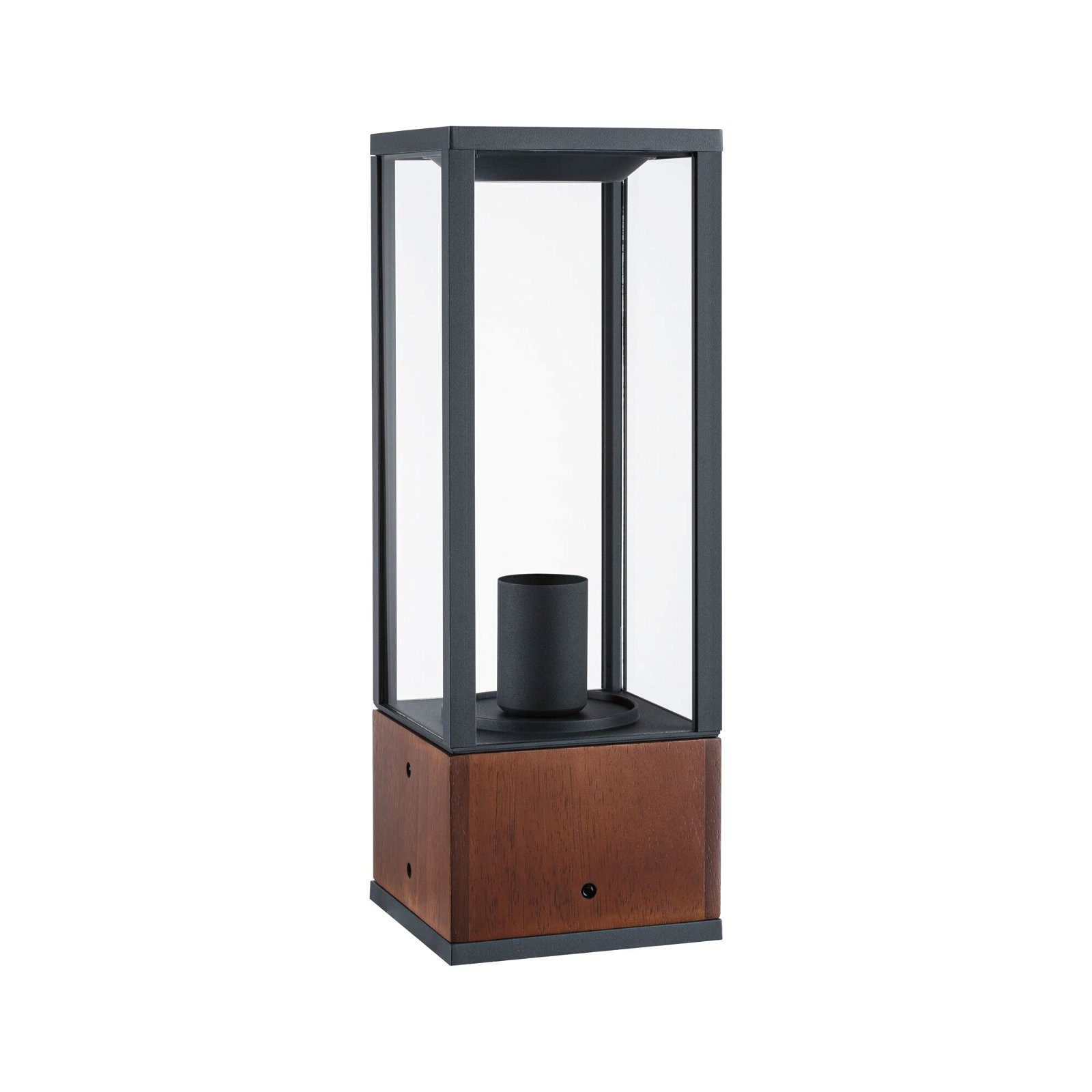 Paulmann Led-tuinlamp Lichtobject Timba IP44 vierkant 400mm max. 60W 230V E27 Hout (1 stuk)