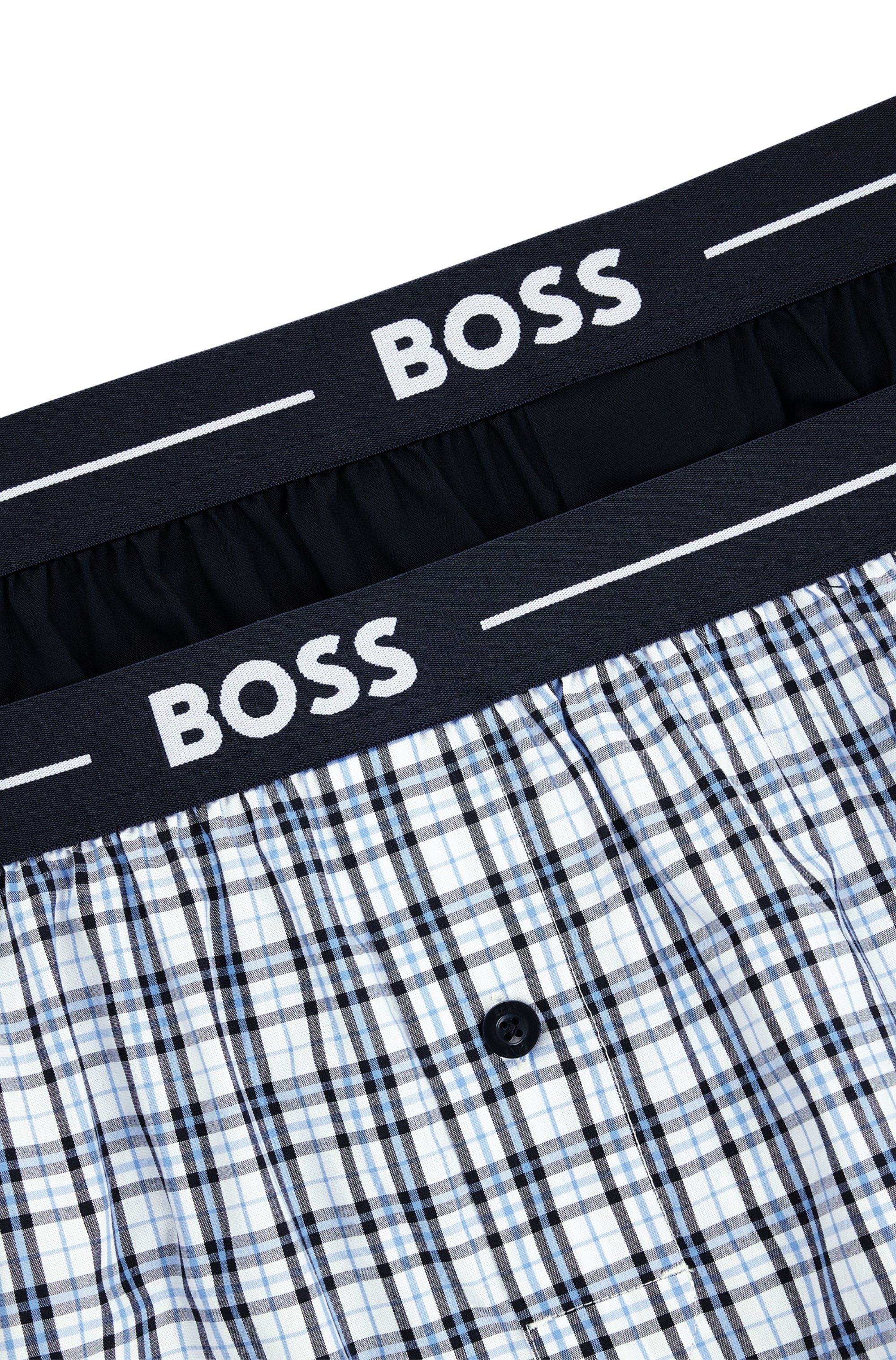 BOSS Geweven boxershort NOS Boxer EW 2P (Set van 2)