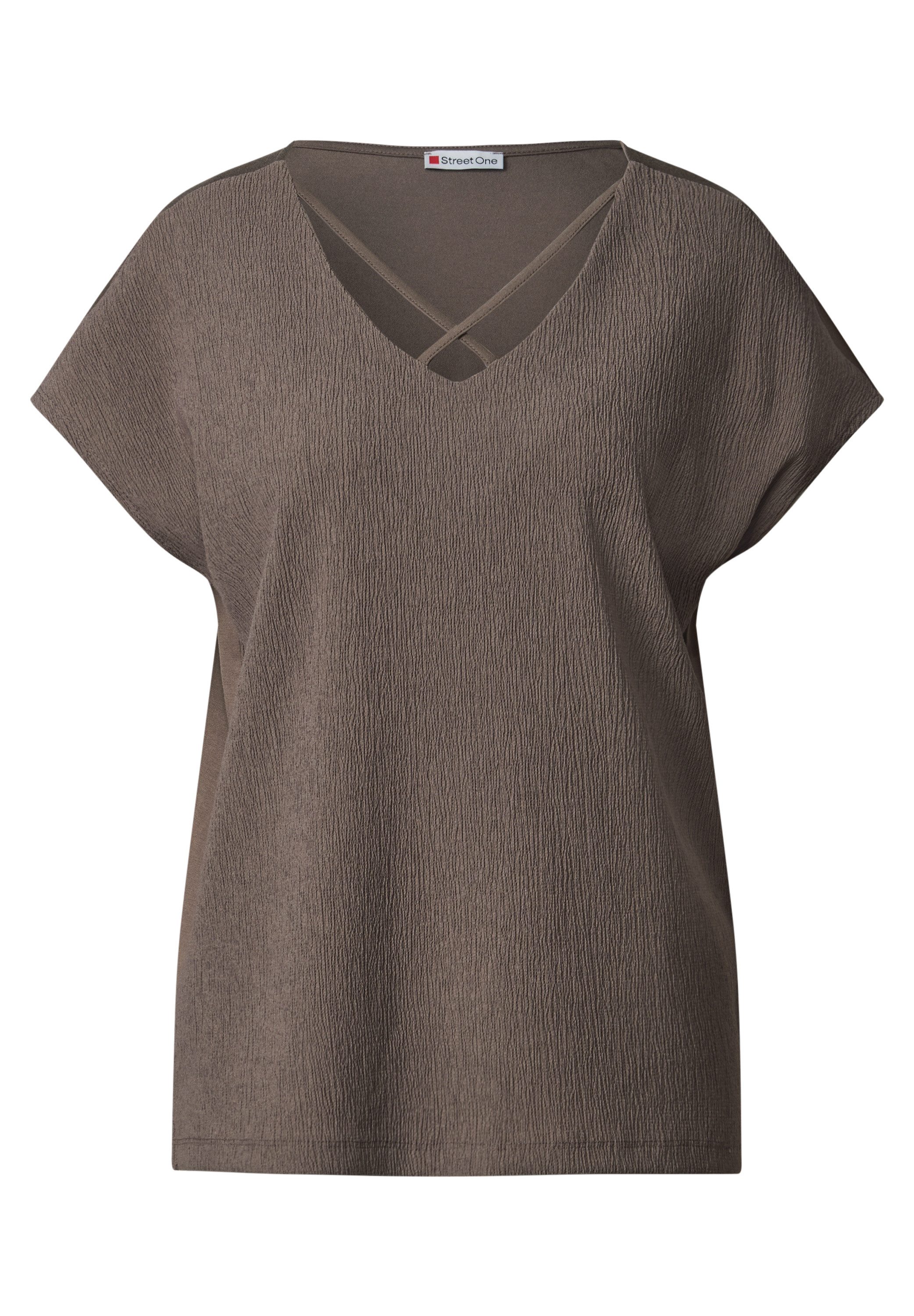 STREET ONE Shirttop met structuur