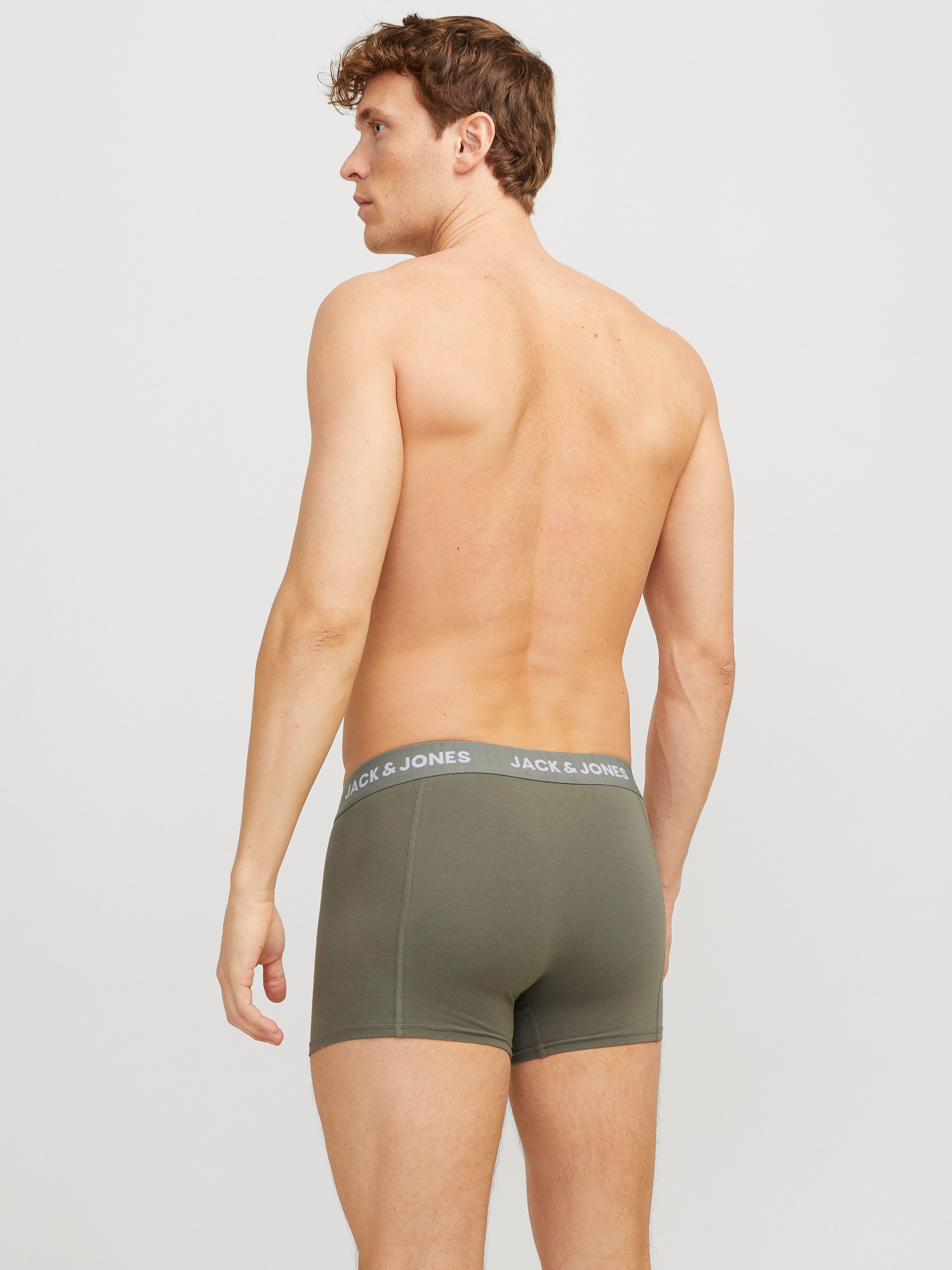 Jack & Jones Trunk JACROB SOLID TRUNKS 3 PACK SN (3 stuks)