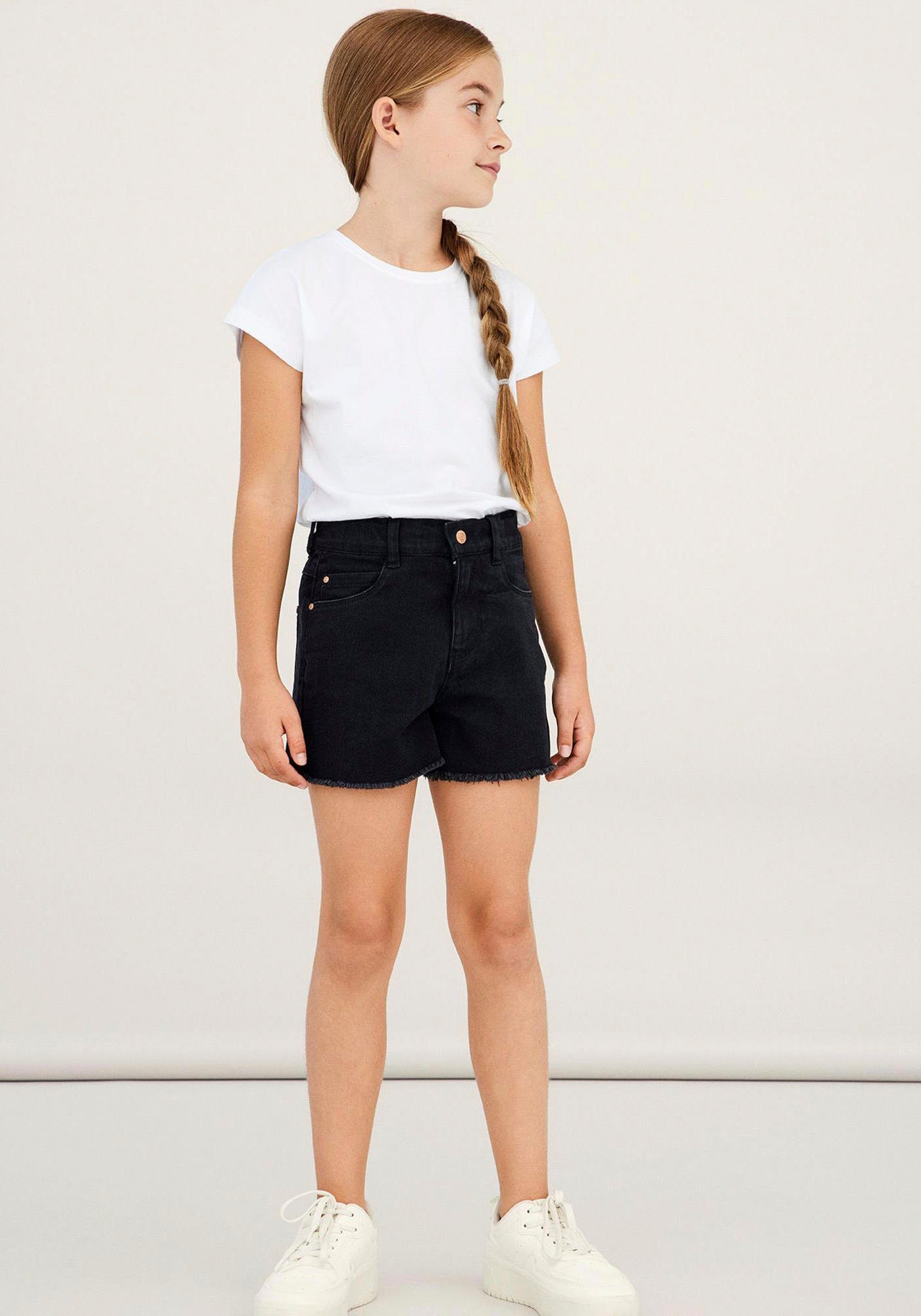 Name It Short NKFROSE HW MOM DNM SHORT