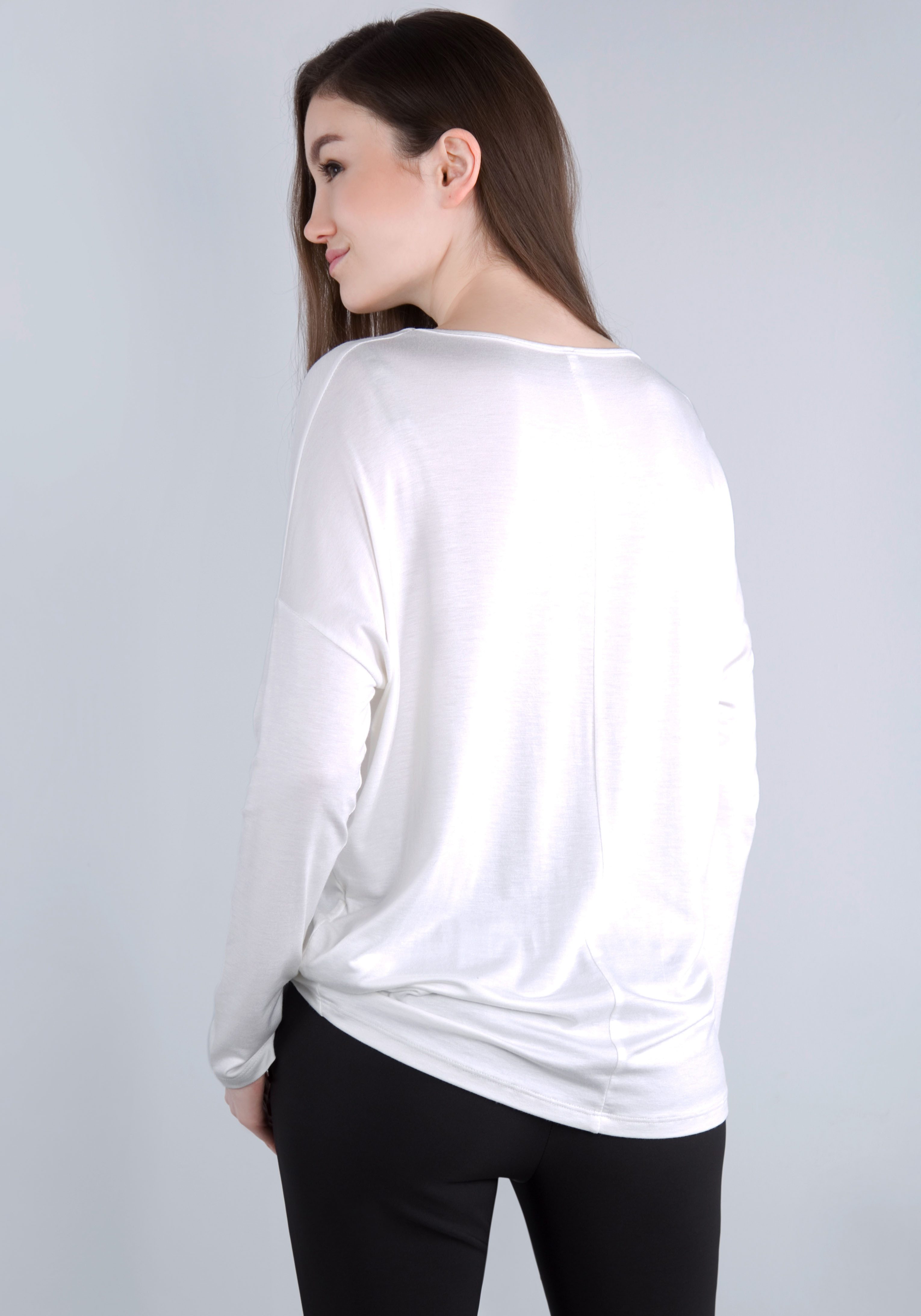 IMPERIAL Shirt met lange mouwen in casual "o-shape" vorm