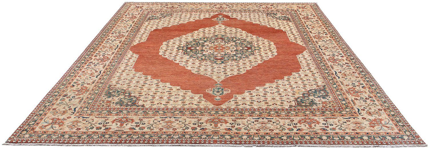 morgenland Wollen kleed Kazak medaillon 310 x 242 cm Uniek exemplaar met certificaat