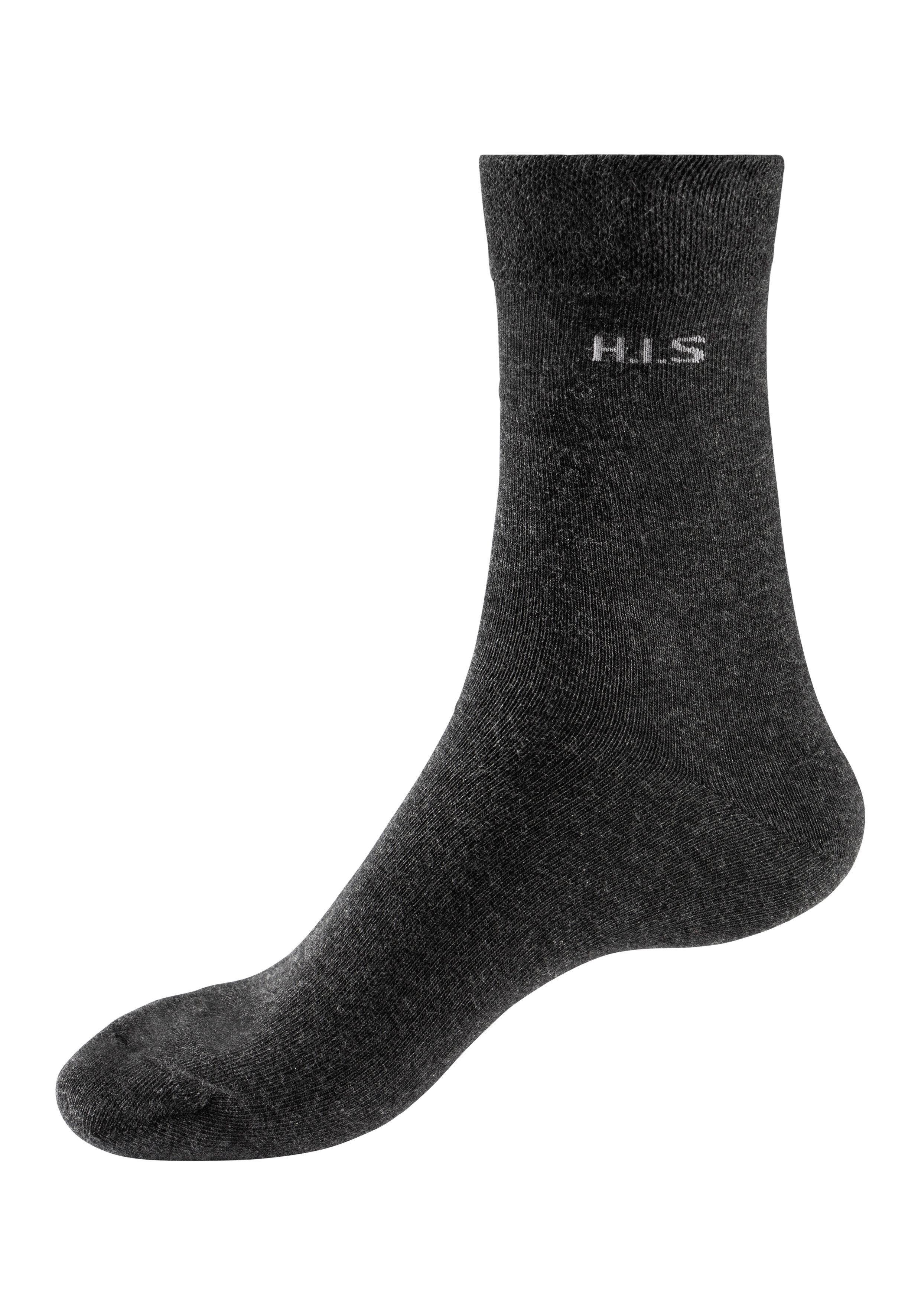 H.I.S Sokken met knelvrije boord (set, 4 paar)