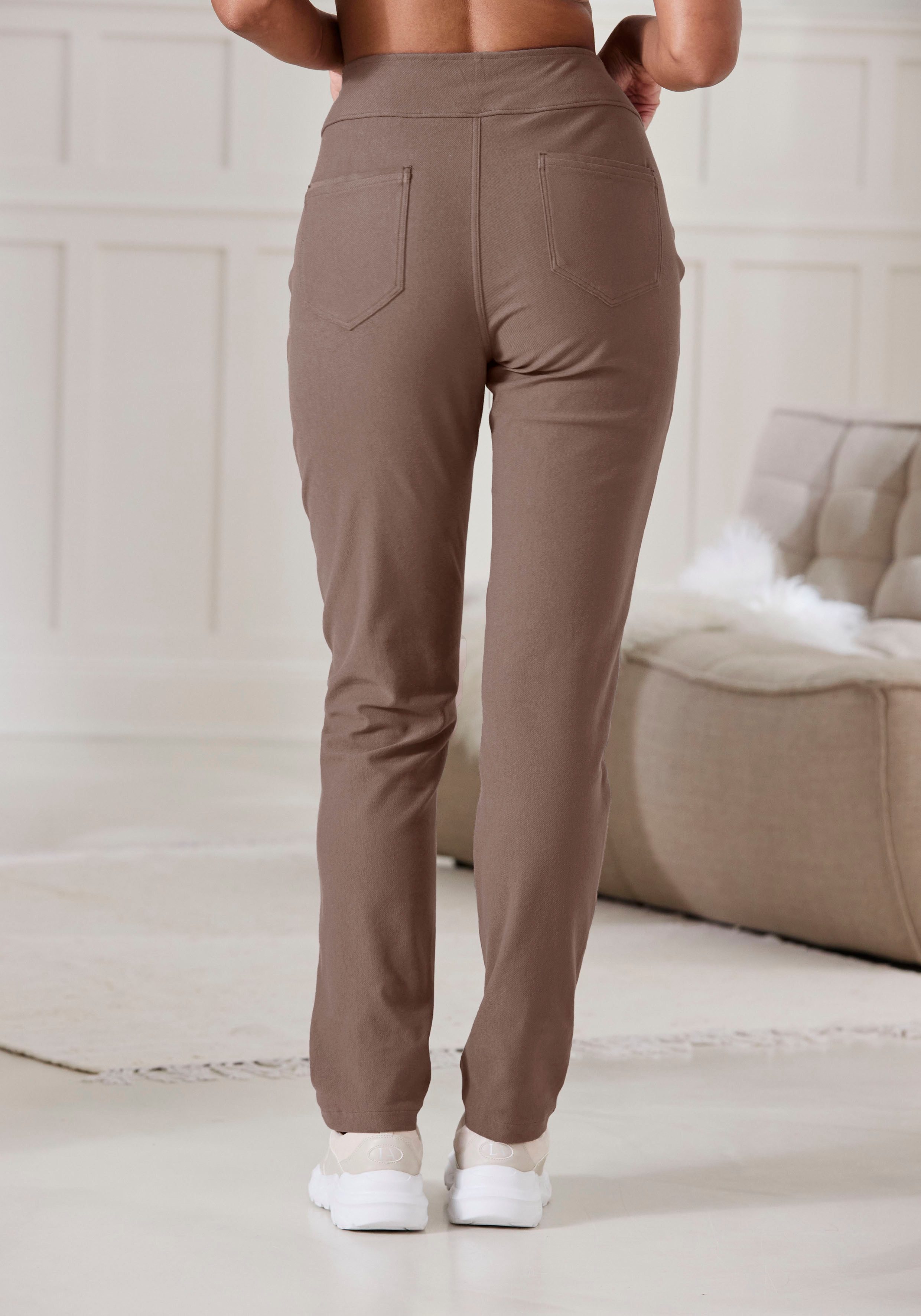 H.I.S Comfortbroek in jeanslook loungewear