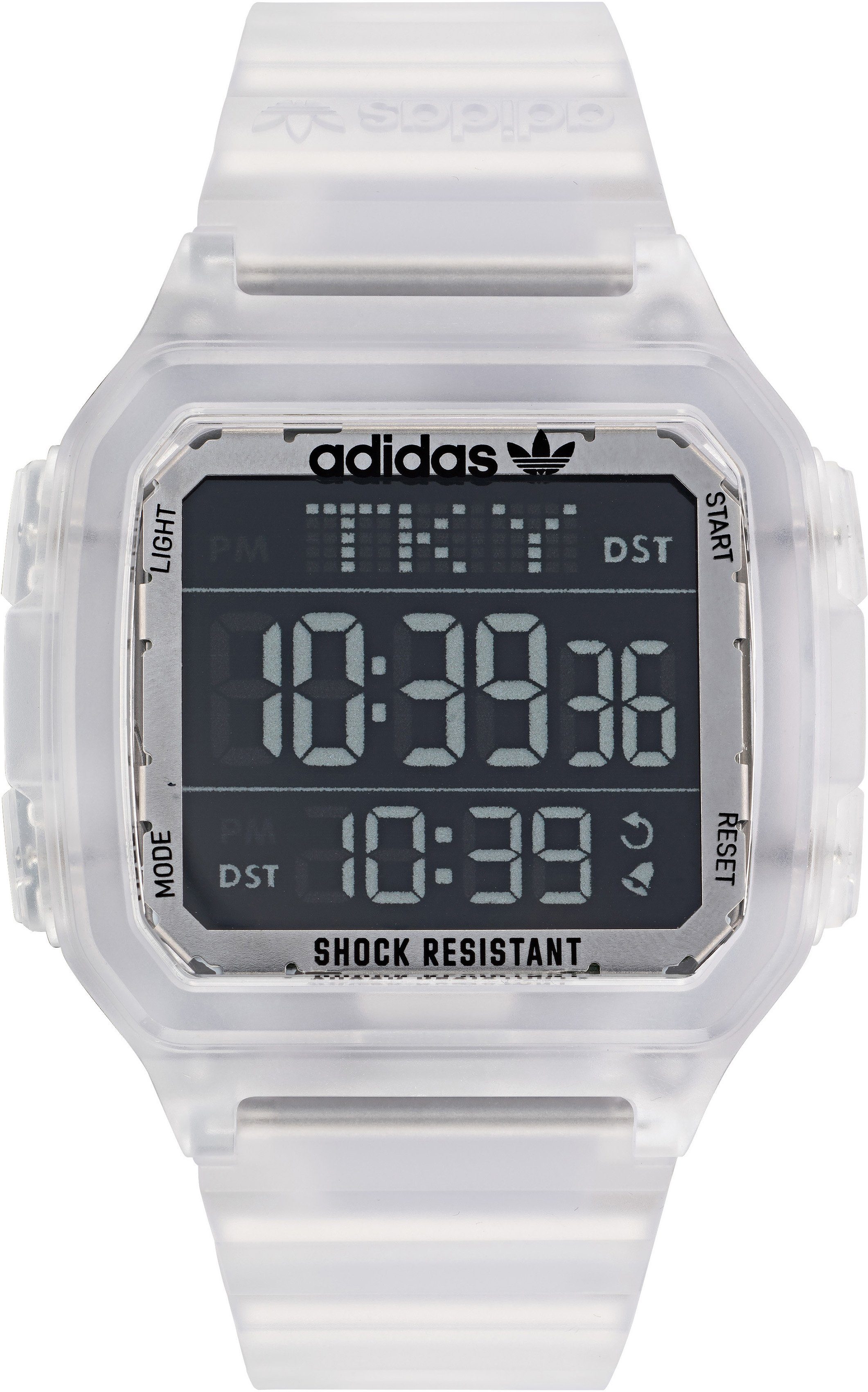 adidas Originals Digitale klok DIGITAL ONE GMT, AOST220492I Polshorloge, quartz horloge, herenhorloge