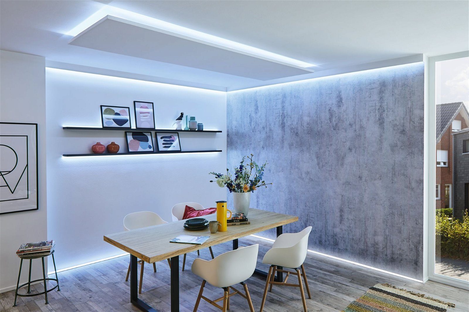 Paulmann Led-strepen MaxLED 250 Basisset 3m Daylight 6500K 12W 230/24V Zilver kunststof (1 stuk)