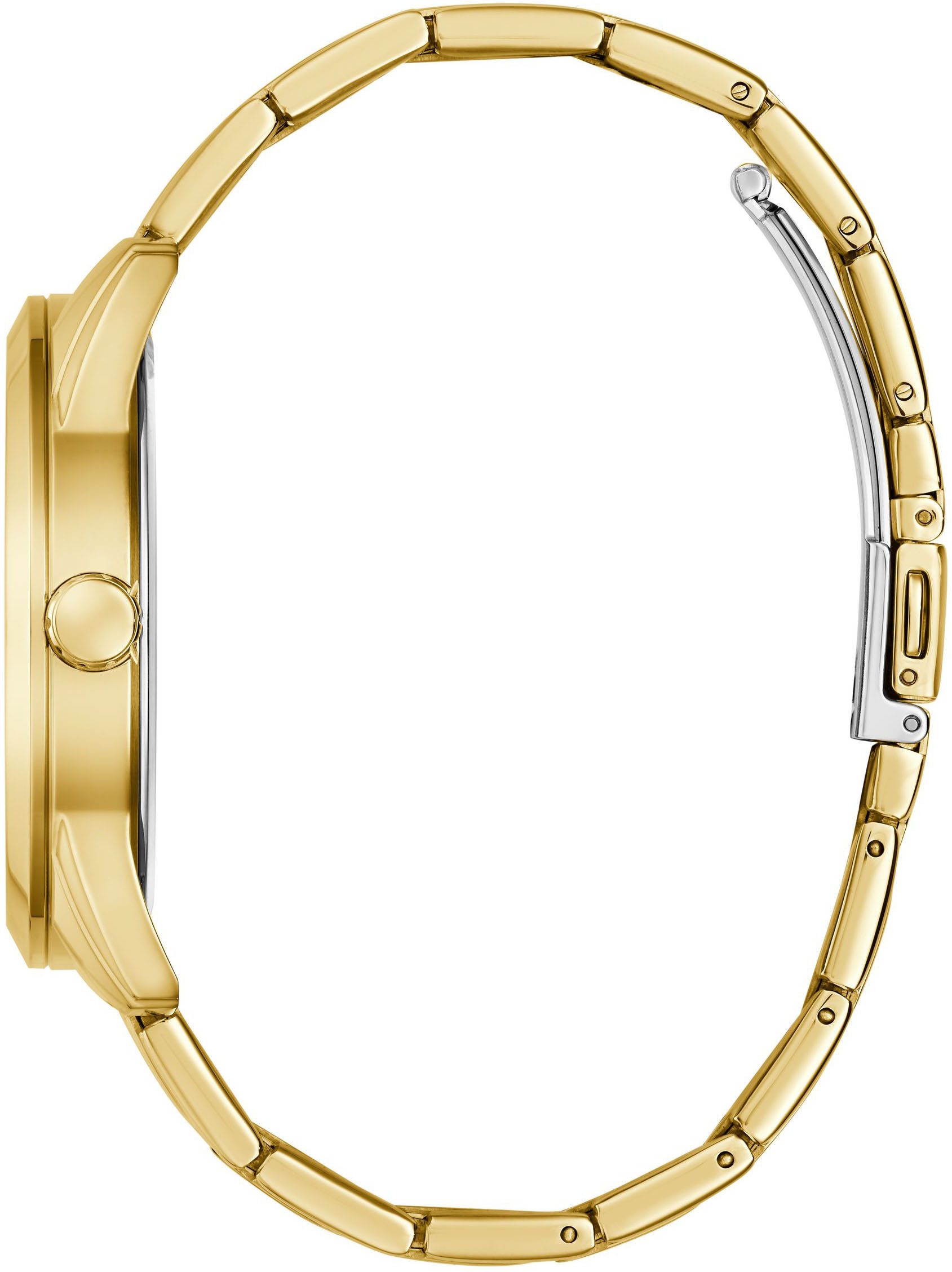 Guess Kwartshorloge Elliot Polshorloge, herenhorloge, siliconen band, analoog