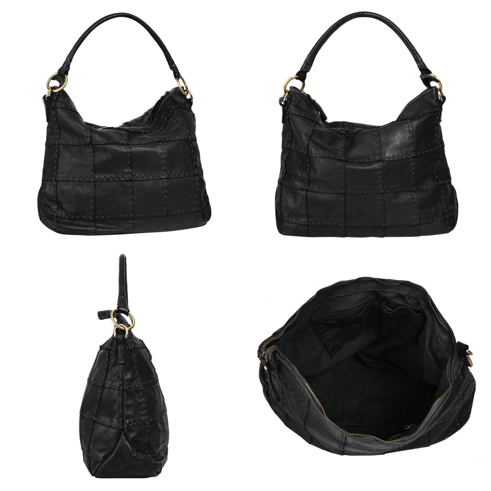 Samantha Look Shopper echt leer, made in italy