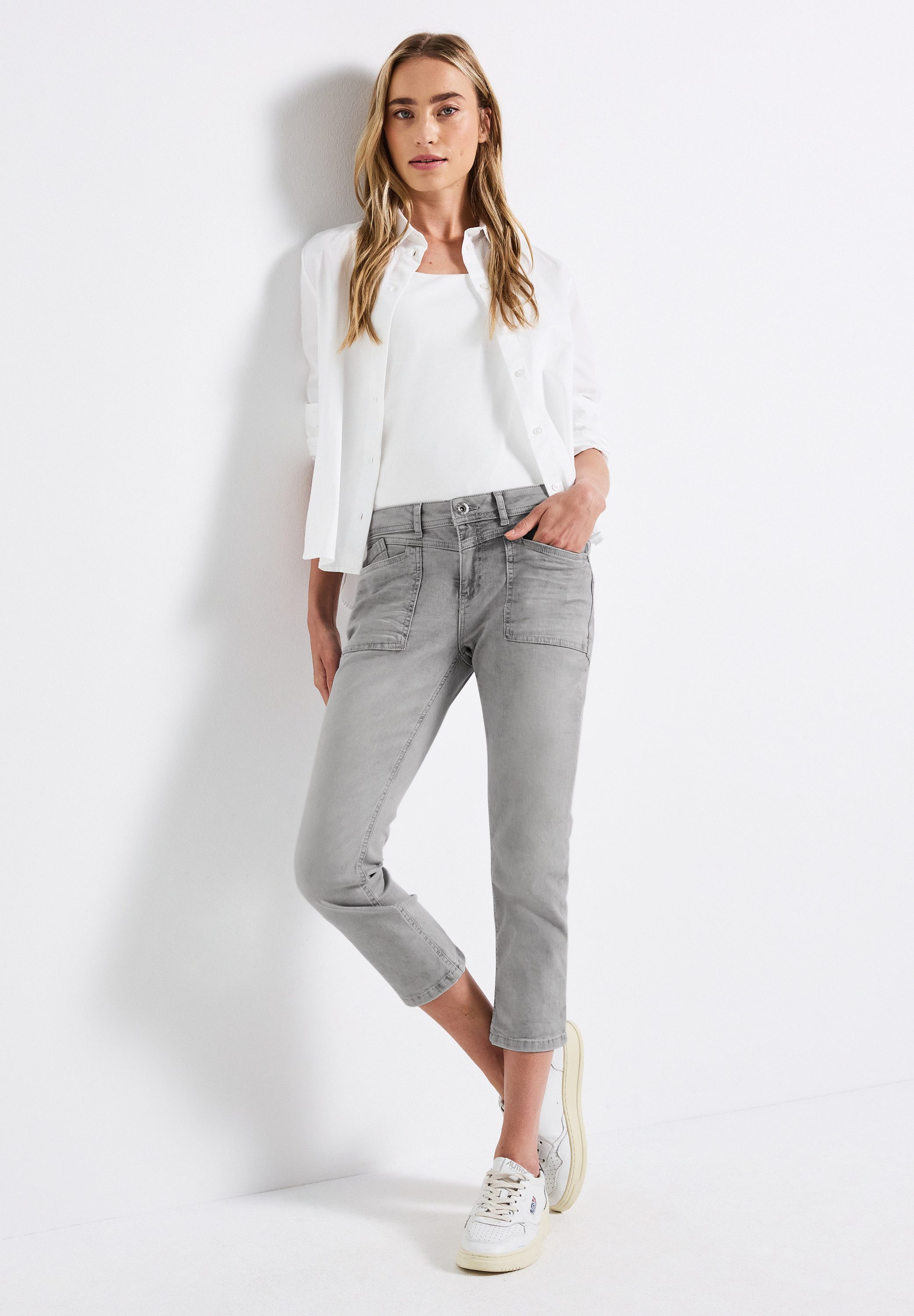 STREET ONE Regular fit jeans Style Jane in five-pocketsstijl