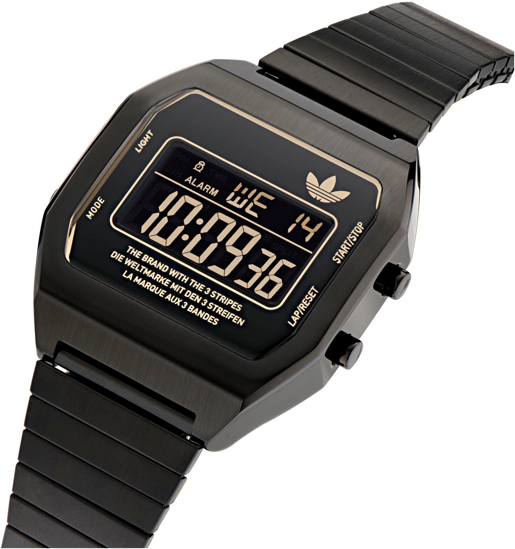 adidas Originals Digitale klok DIGITAL TWO Polshorloge, quartz, dameshorloge, herenhorloge, flexband, trekband
