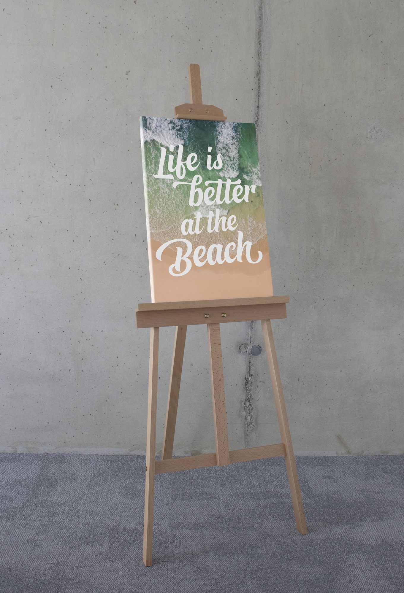 Komar Artprint op linnen Here and Now - Afmeting 40 x 60 cm (1 stuk)